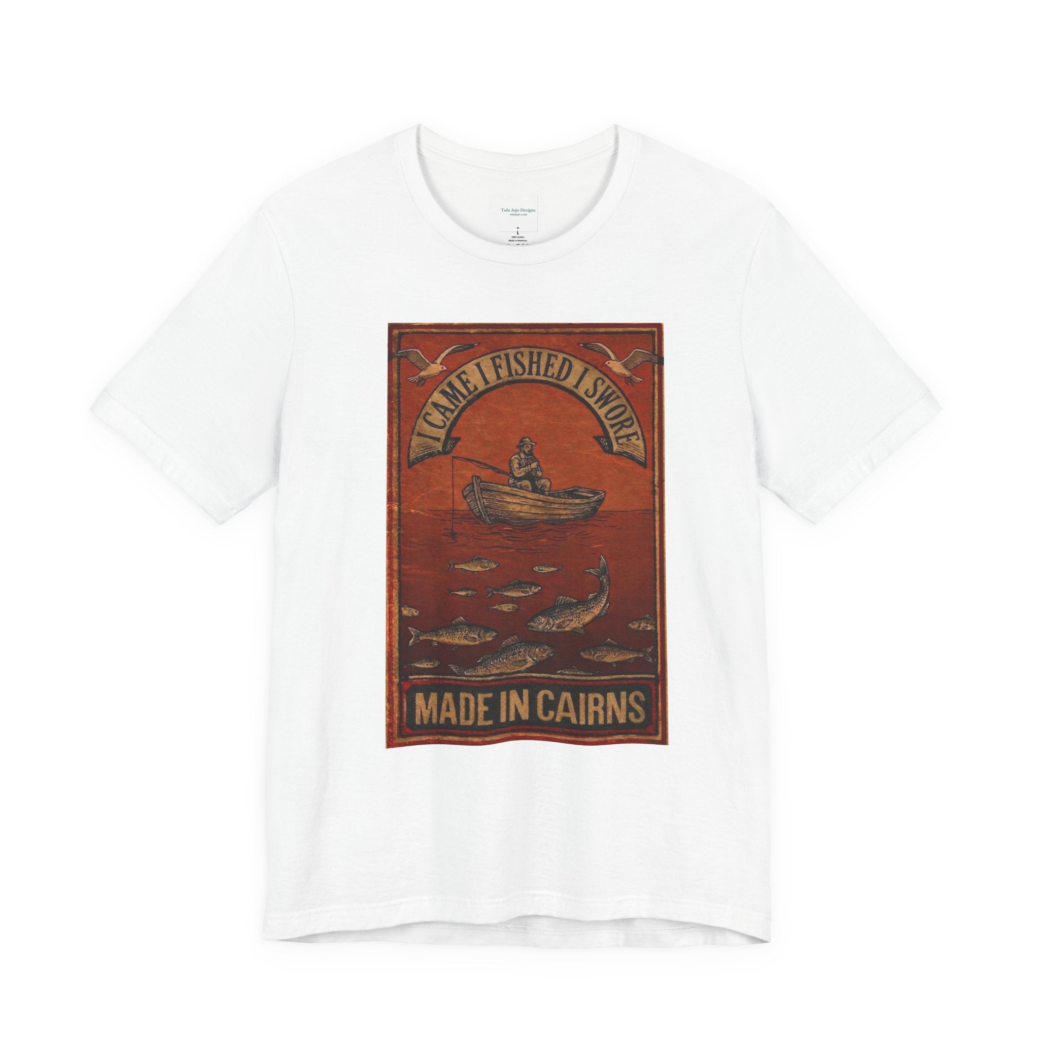 Unisex T Shirt Vintage Hawaiian Beach T‑Shirt — Sunset Palm Surf Graphic Tee