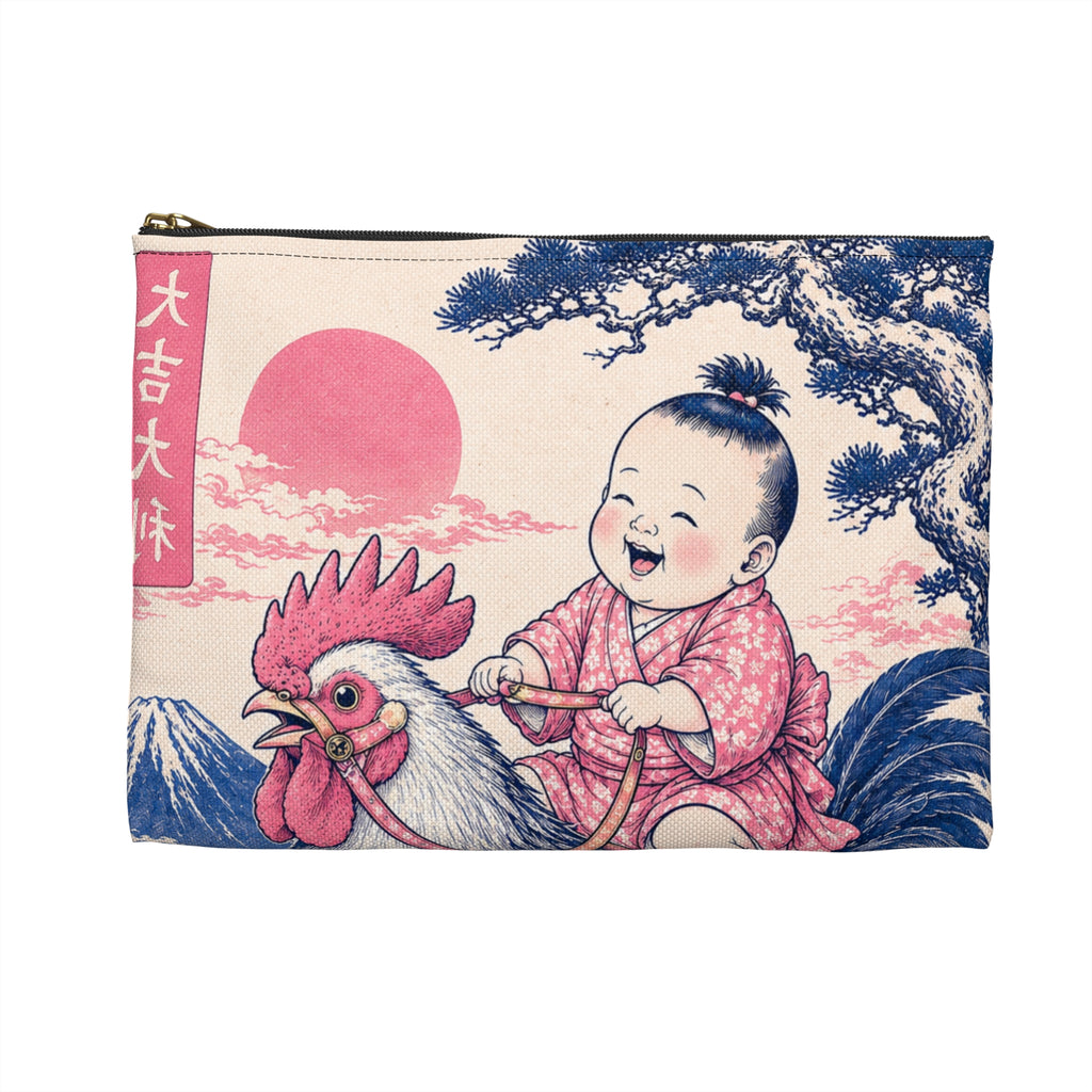 Accessory Pouch — Cute Baby & Rooste Zip Pouch Bag