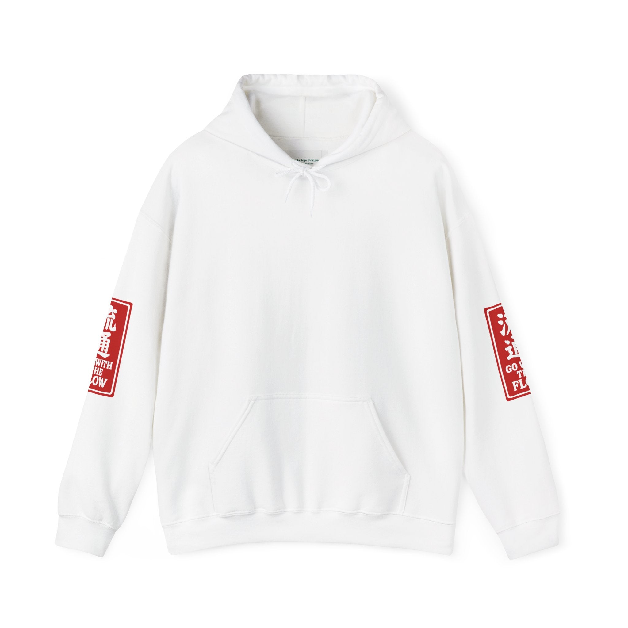 Unisex Hoodie — Vintage Japanese Ukiyo-e Wave & Man Graphic Hooded Sweatshirt