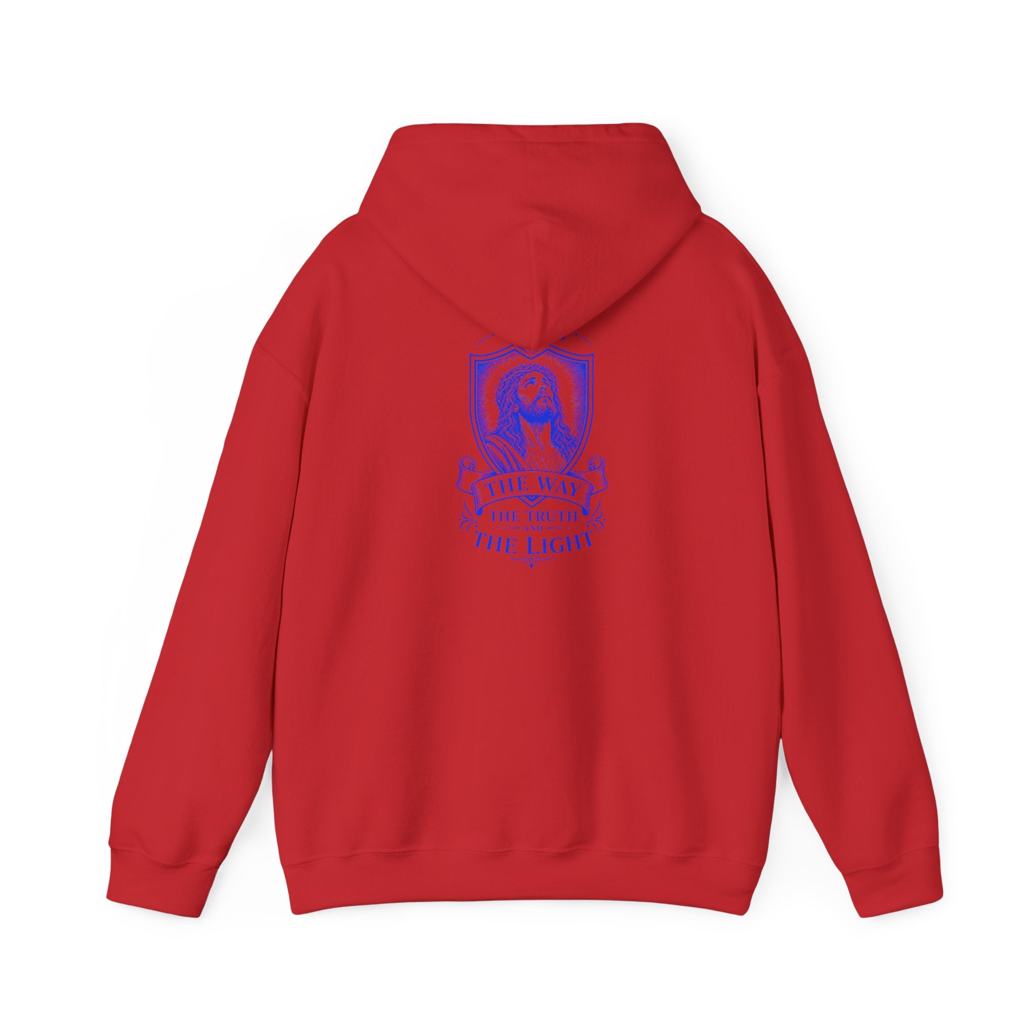 Unisex Hoodie — "The Way, The Truth, The Light" Christian Faith Pullover