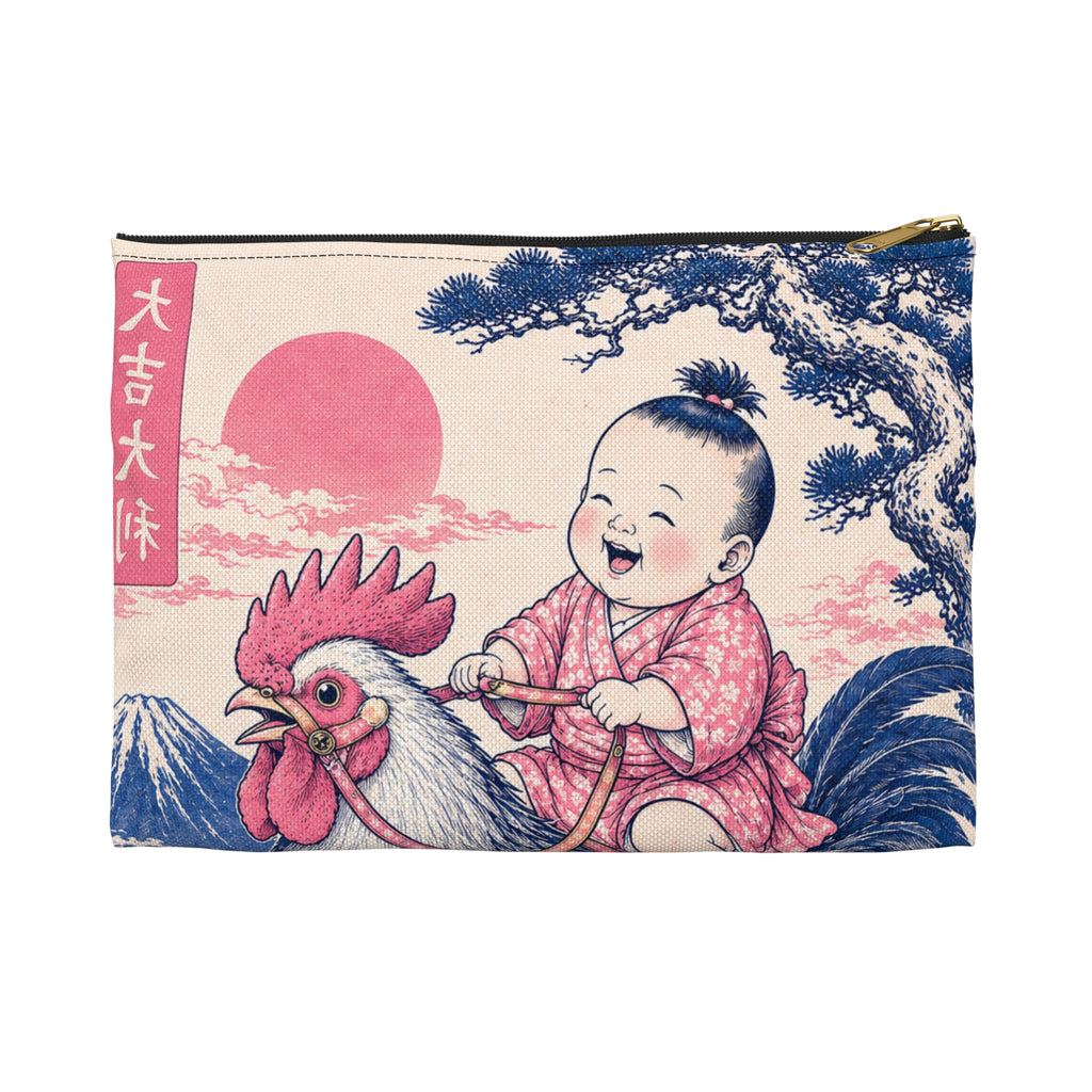 Accessory Pouch — Cute Baby & Rooste Zip Pouch Bag