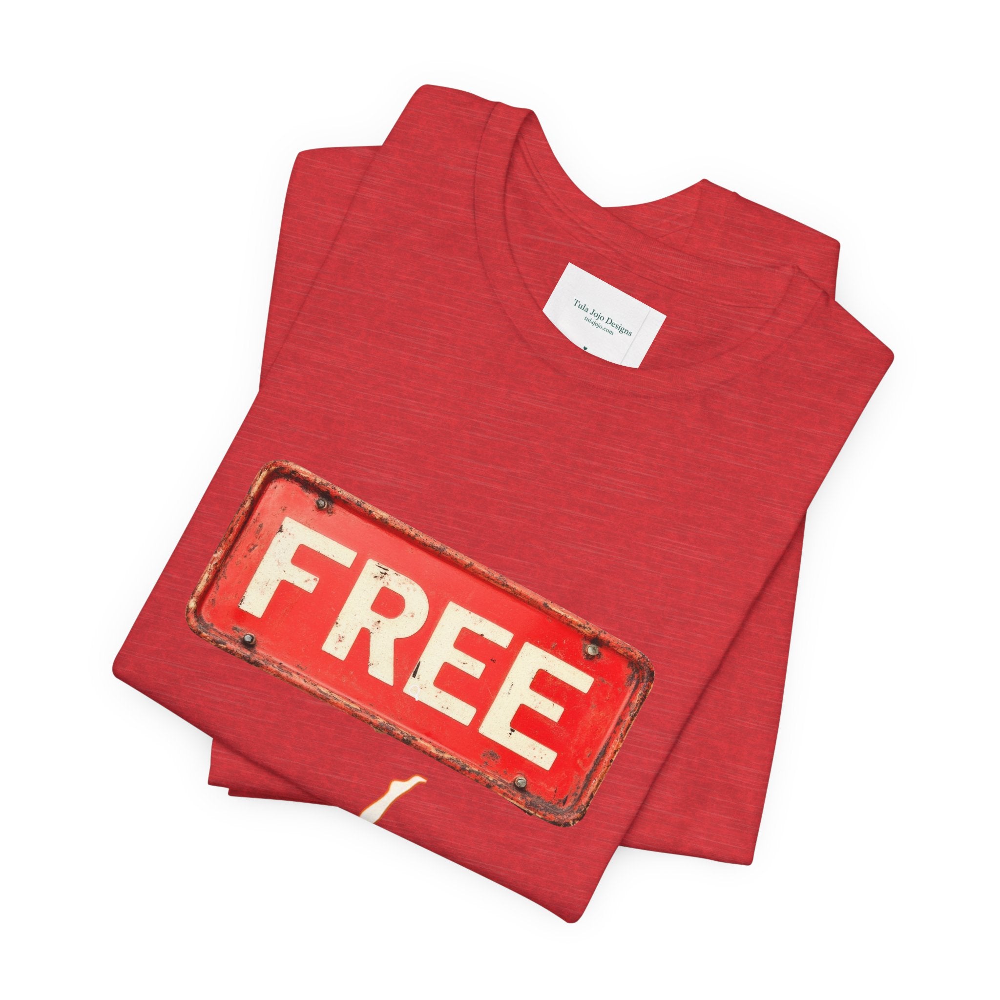 Unisex T‑Shirt Free Diving — Vintage Sign Graphic Tee
