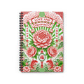 Love and Prosperity Spiral Notebook — Floral Chinese New Year Journal