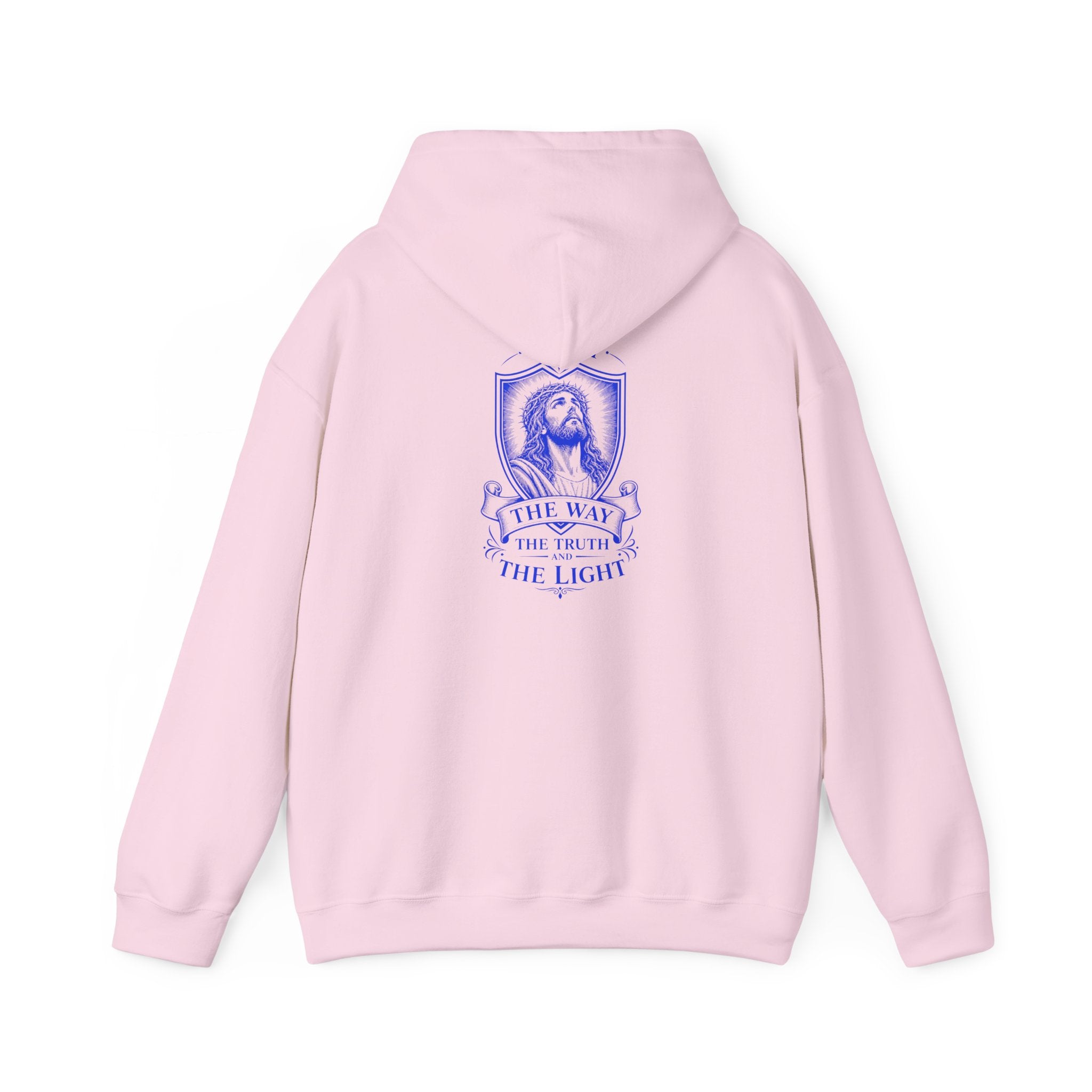 Unisex Hoodie — "The Way, The Truth, The Light" Christian Faith Pullover