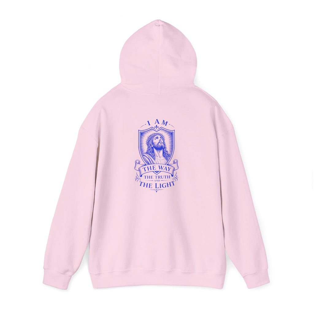 Unisex Hoodie — "The Way, The Truth, The Light" Christian Faith Pullover