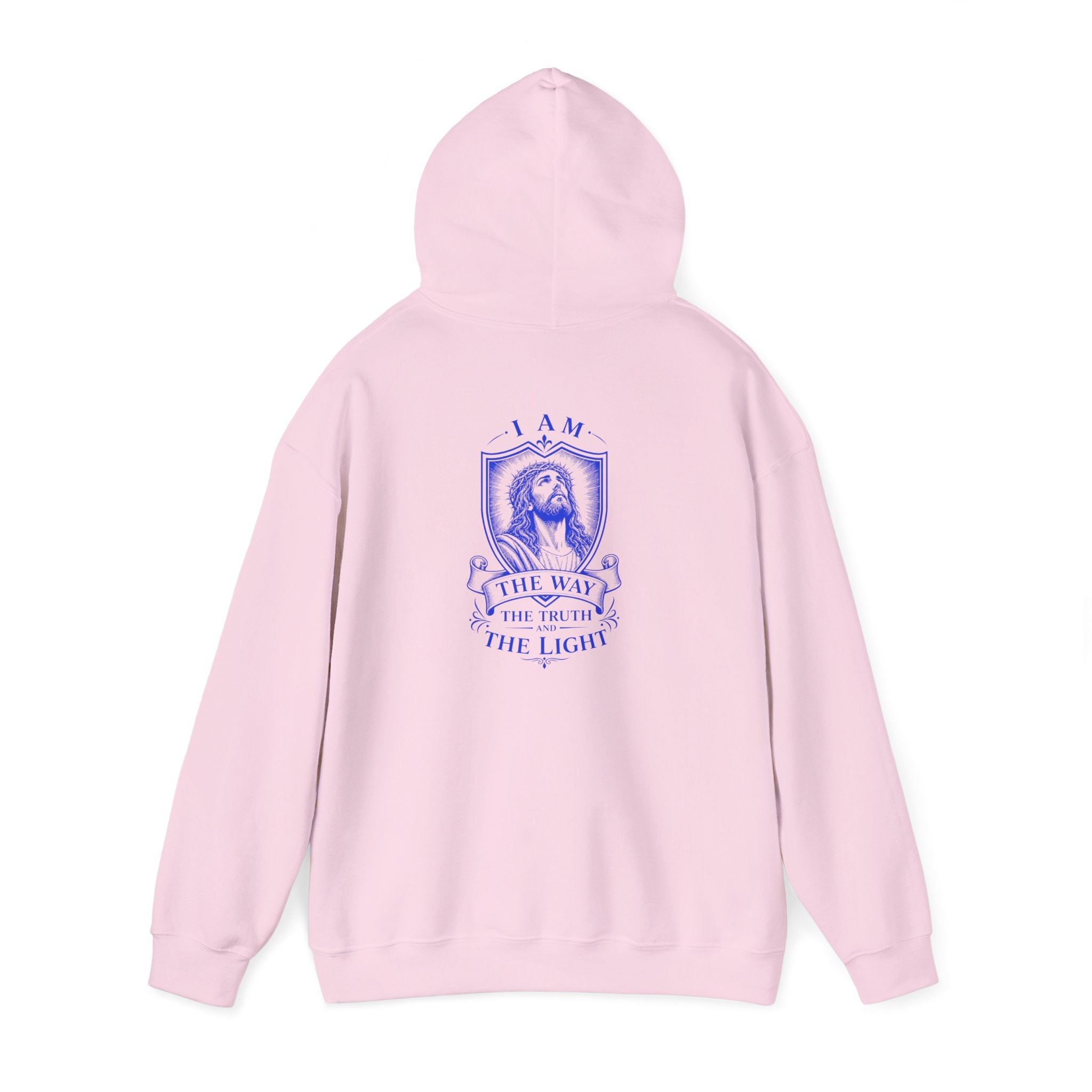 Unisex Hoodie — "The Way, The Truth, The Light" Christian Faith Pullover