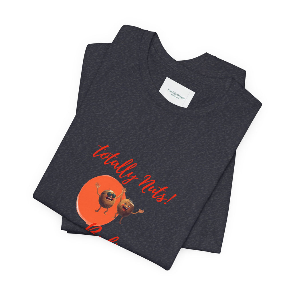 Unisex T-Shirt  'Totally Nuts! Bali' Tropical Coconut Graphic Tee