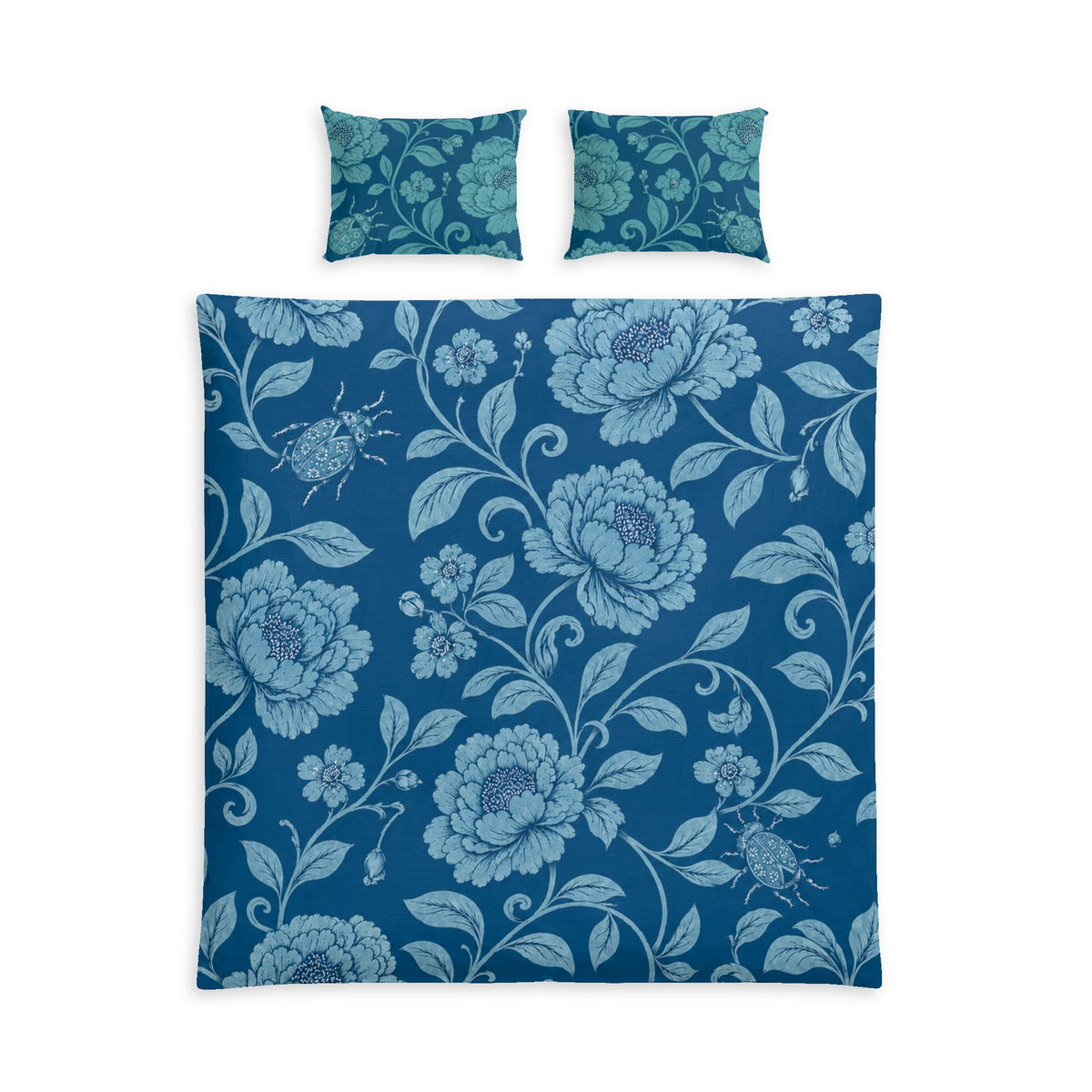 Duvet Cover Set - Midnight Blossom