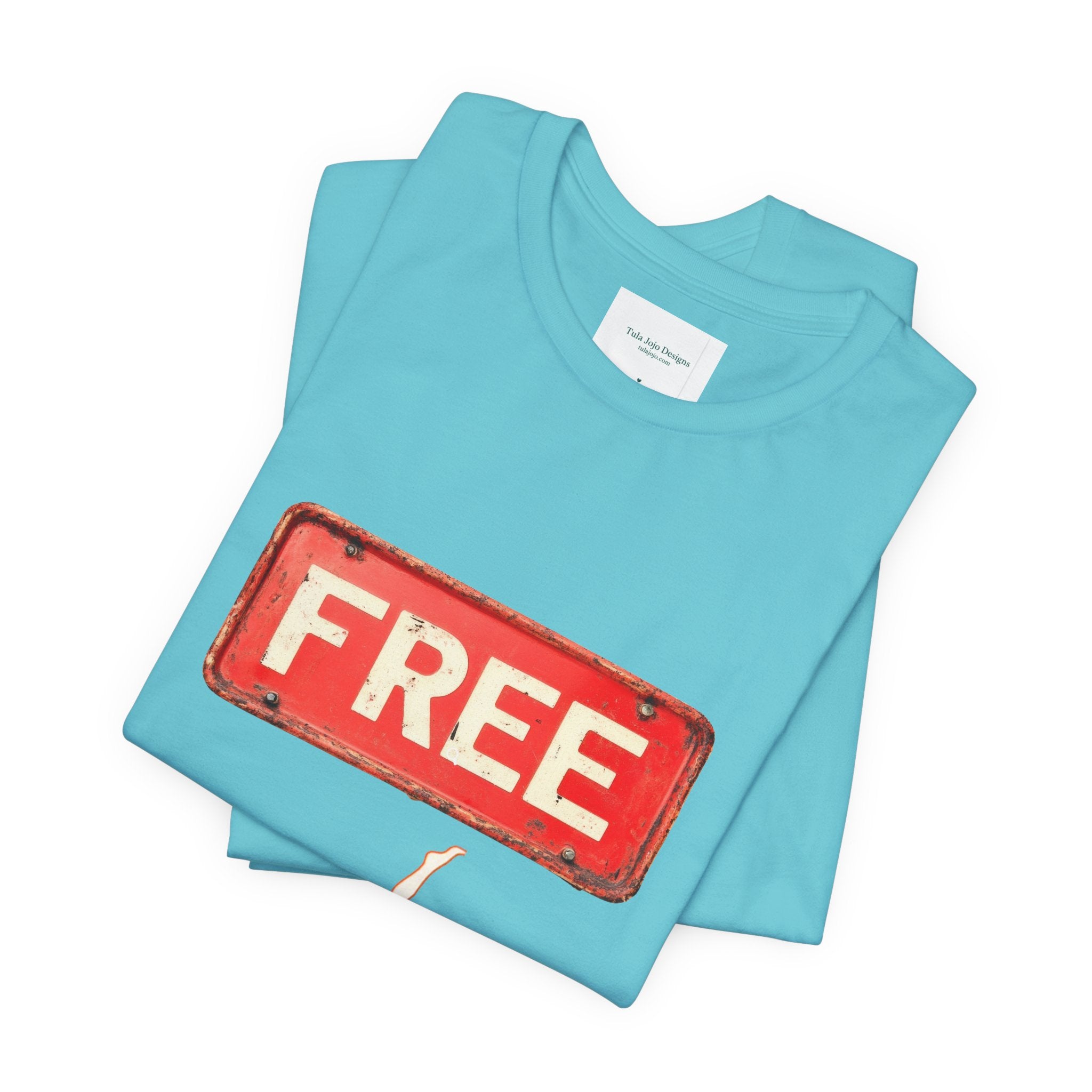Unisex T‑Shirt Free Diving — Vintage Sign Graphic Tee