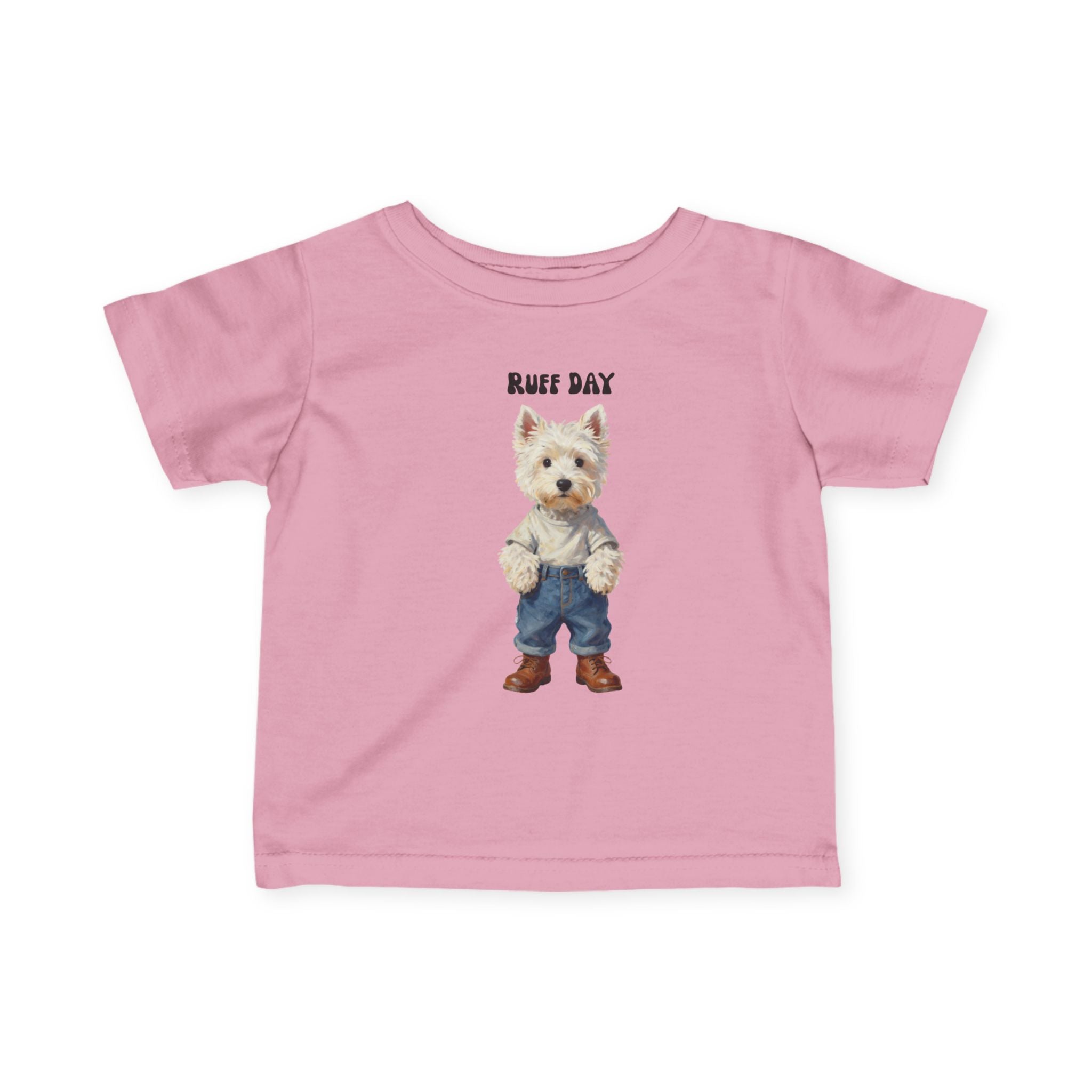 Copy of Infant Tee — Ruff Day Cute Terrier Dog