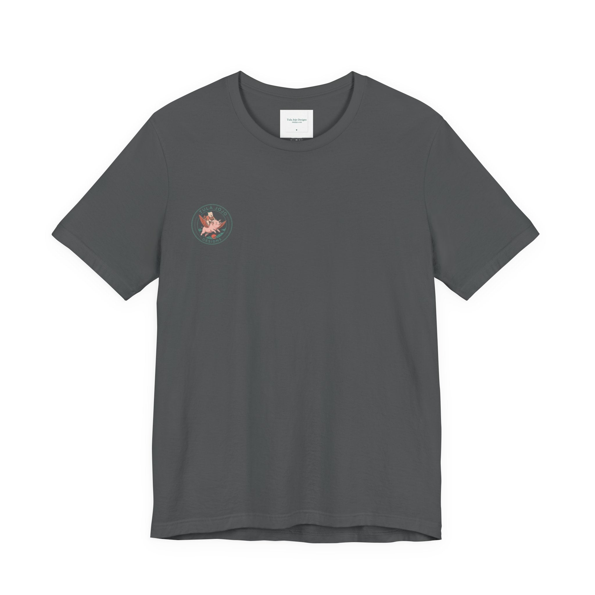 Unisex T Shirt Meditation  — “The Only Way Out Is In” Lotus Buddha