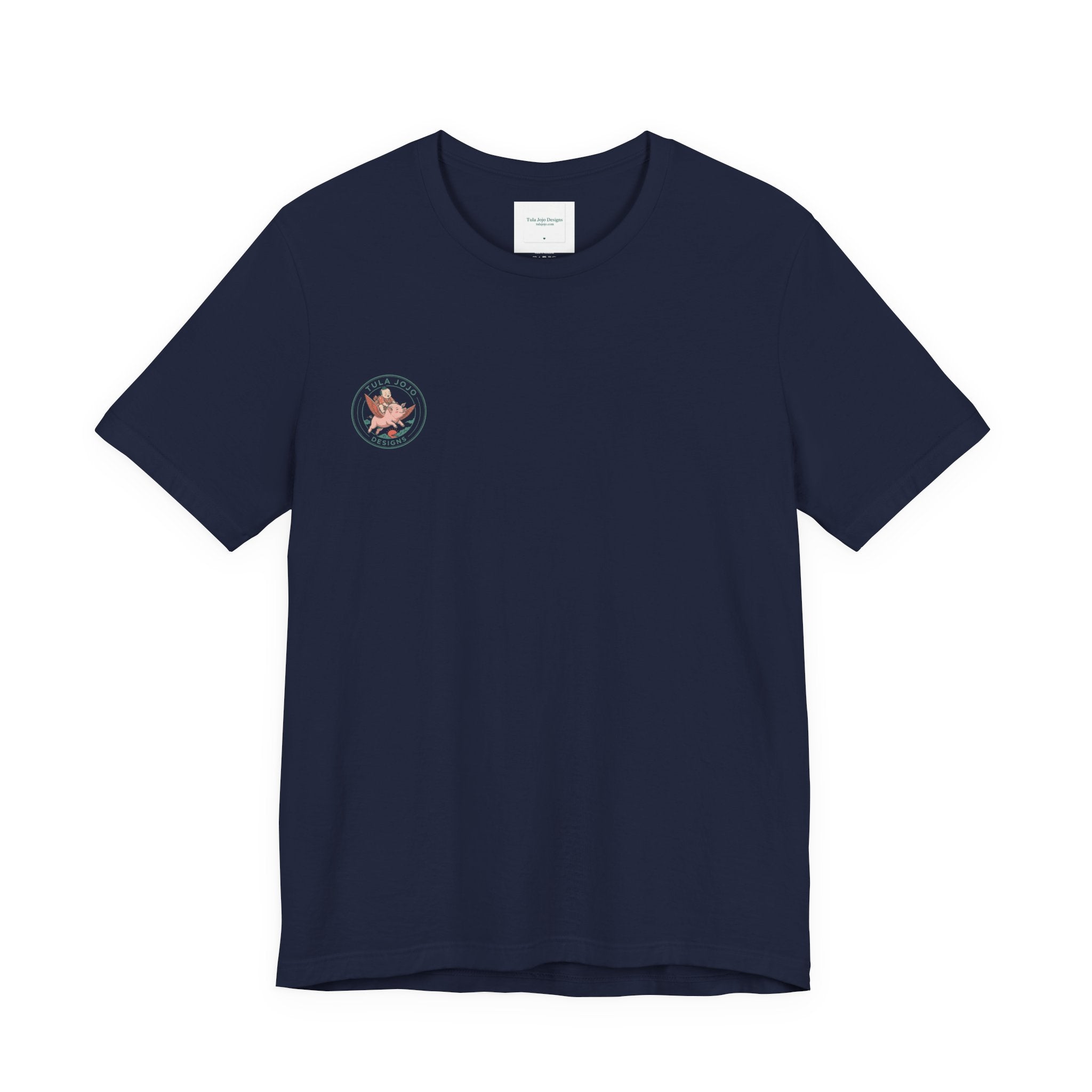 Unisex T Shirt Meditation  — “The Only Way Out Is In” Lotus Buddha