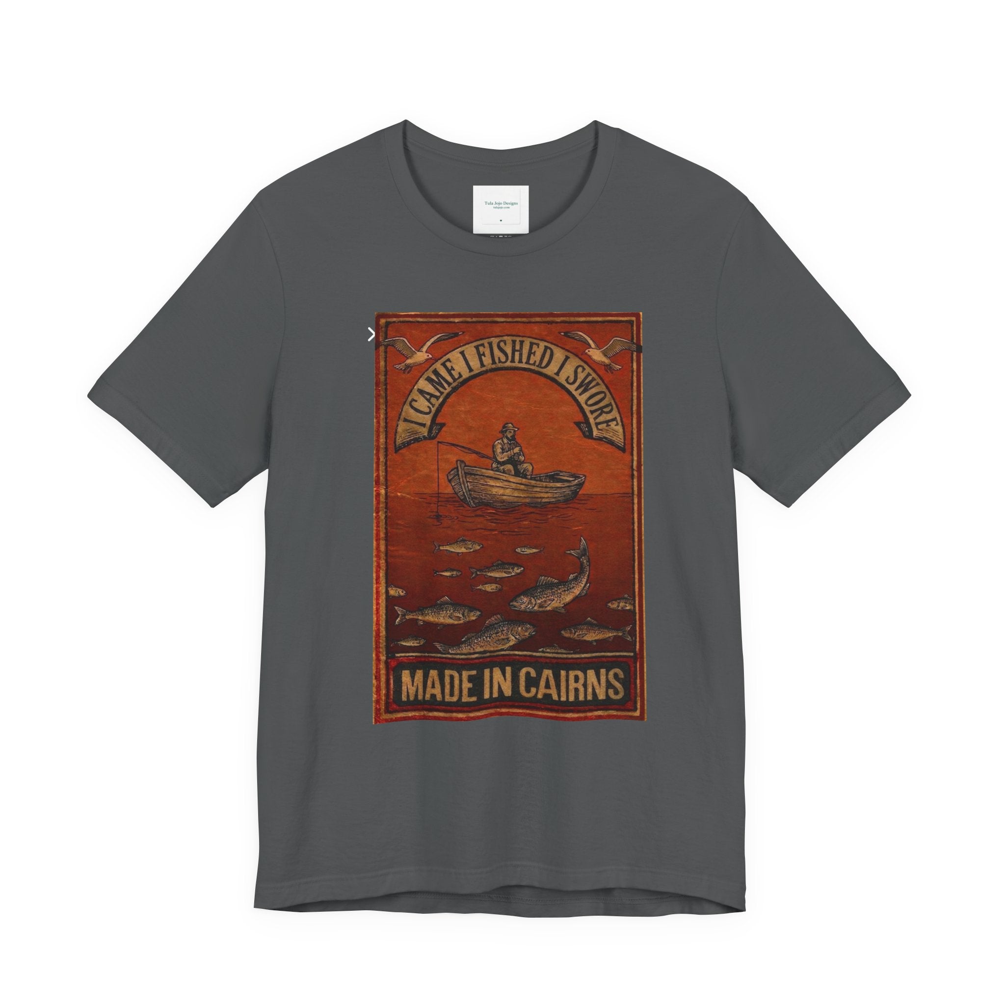Unisex T Shirt Vintage Hawaiian Beach T‑Shirt — Sunset Palm Surf Graphic Tee