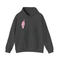 Psychedelic Pink Lotus Hoodie – Retro Floral Spiritual Graphic Sweatshirt
