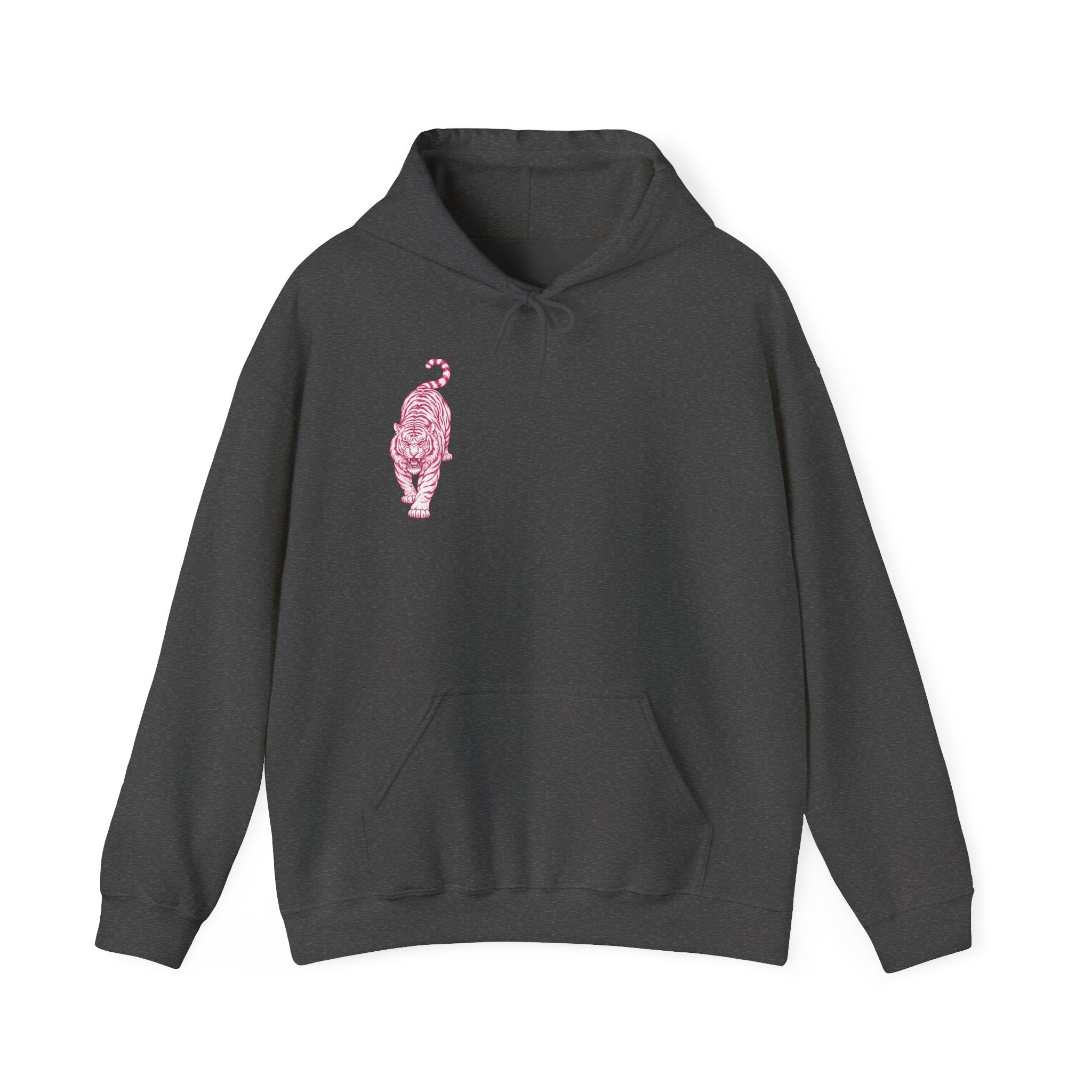 Psychedelic Pink Lotus Hoodie – Retro Floral Spiritual Graphic Sweatshirt