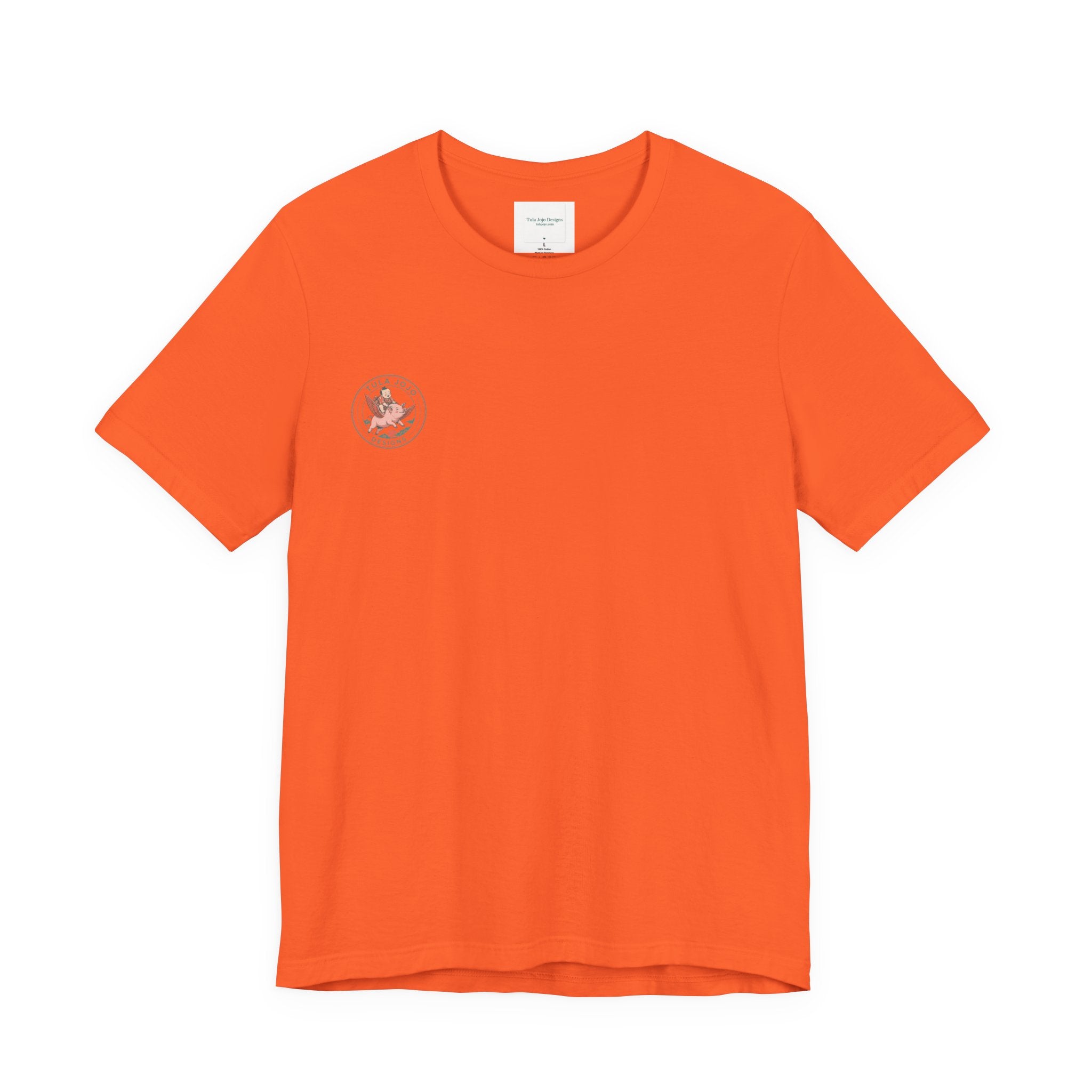 Unisex T Shirt Meditation  — “The Only Way Out Is In” Lotus Buddha