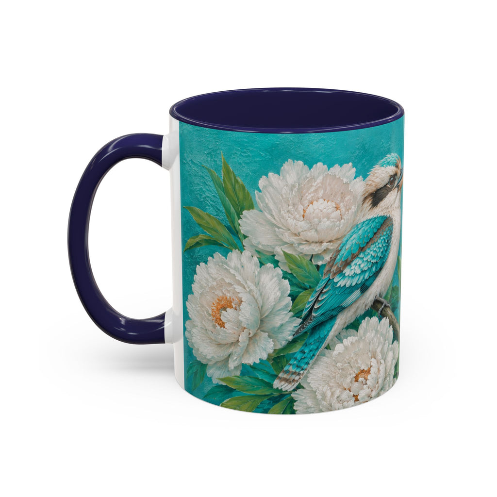 Coffee Mug   – Kookaburras in Turquoise Paradise Mug (11/15oz)