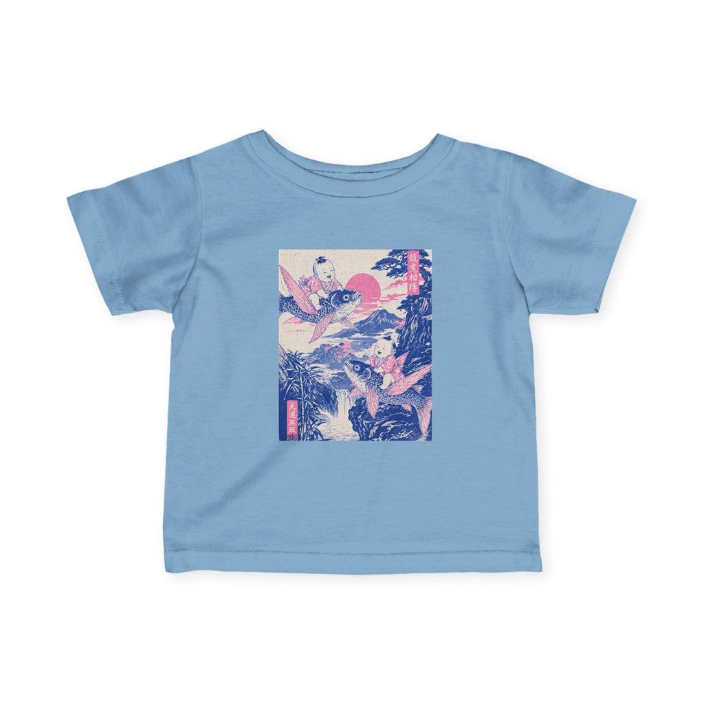 Infant Tee — Vintage Japanese Flying Koi