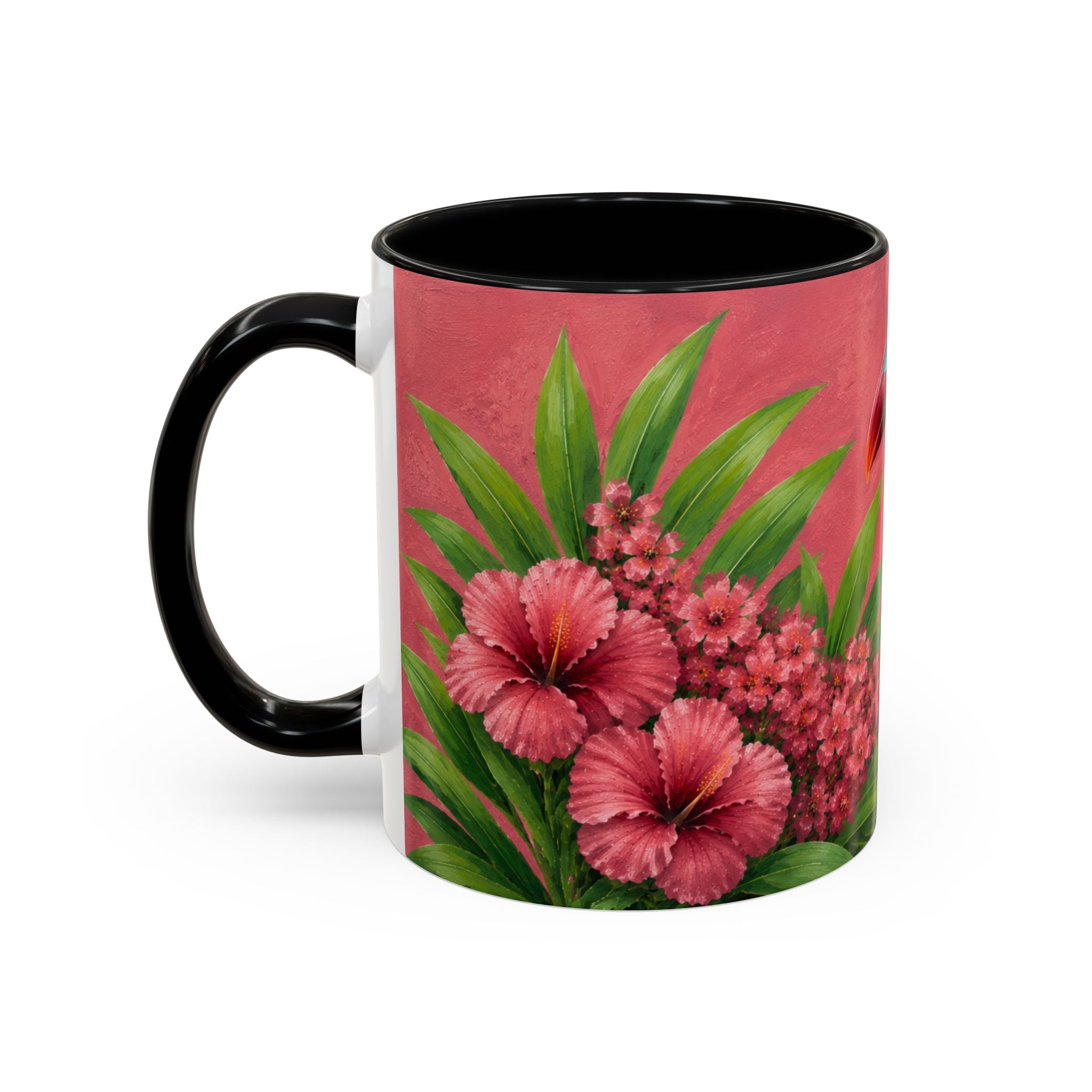 Coffee Mug   – Tropical Toucan in Dusky Bloom  Mug (11/15oz)