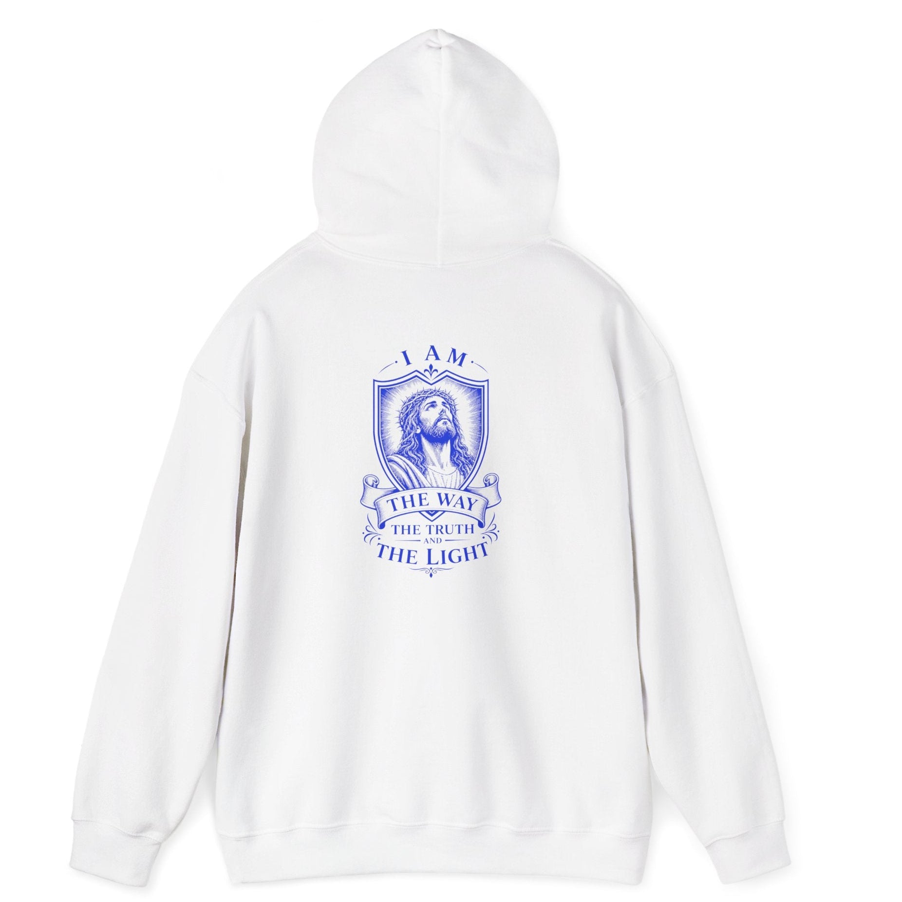 Unisex Hoodie — "The Way, The Truth, The Light" Christian Faith Pullover