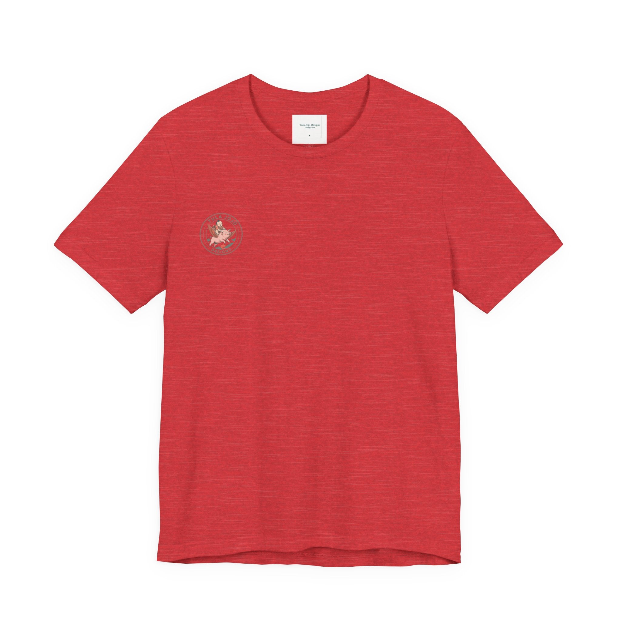 Unisex T Shirt Meditation  — “The Only Way Out Is In” Lotus Buddha