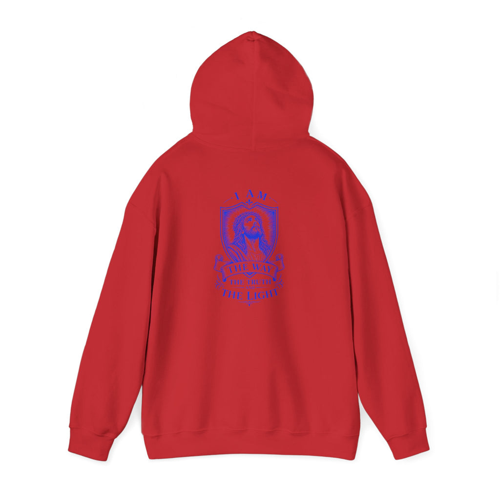 Unisex Hoodie — "The Way, The Truth, The Light" Christian Faith Pullover