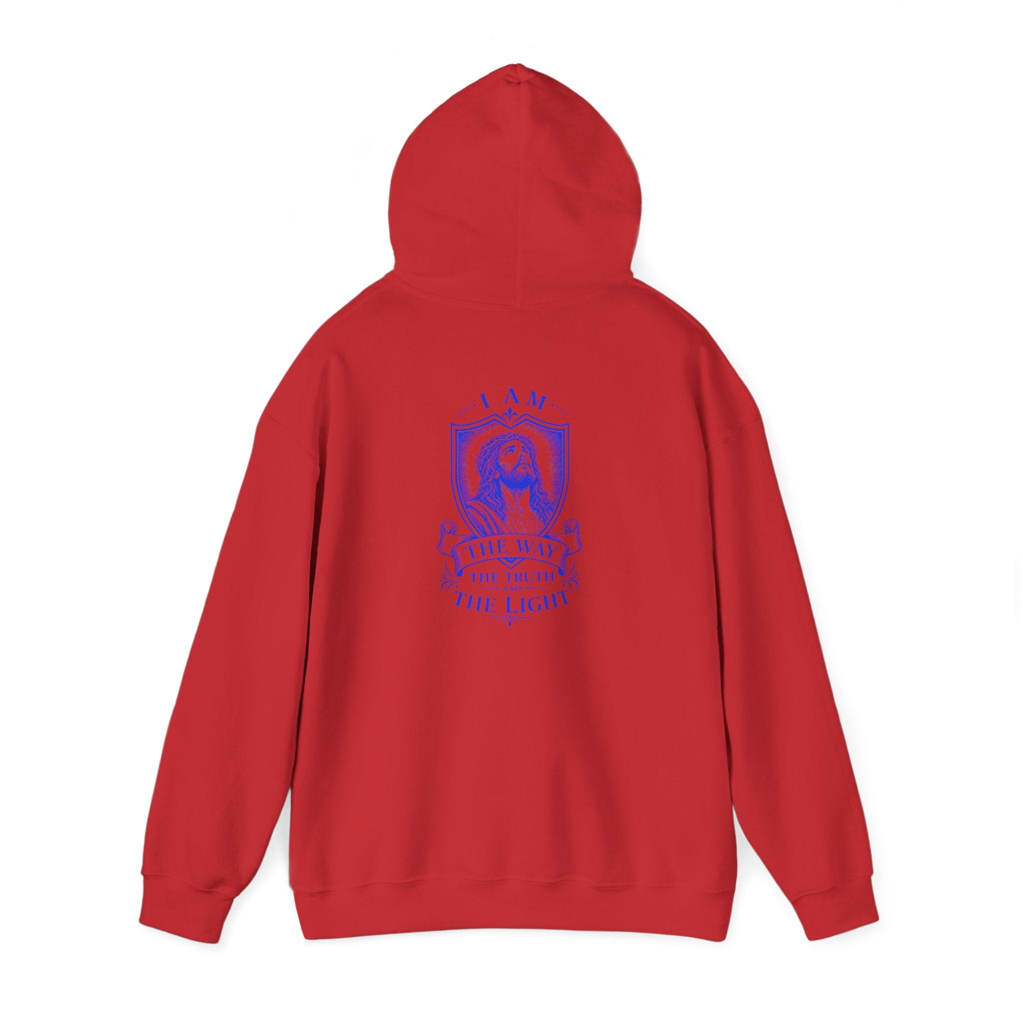 Unisex Hoodie — "The Way, The Truth, The Light" Christian Faith Pullover