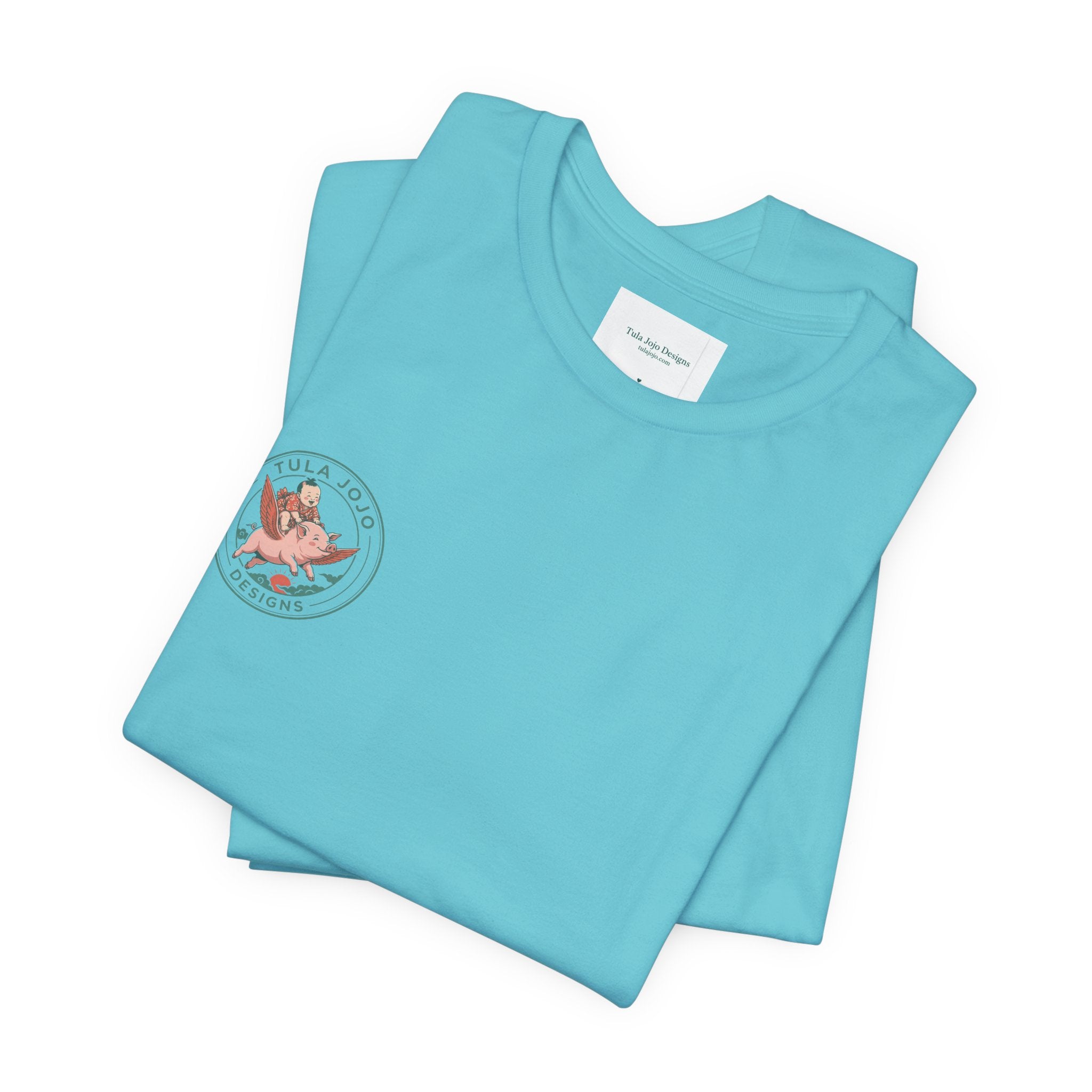 Unisex T Shirt Meditation  — “The Only Way Out Is In” Lotus Buddha