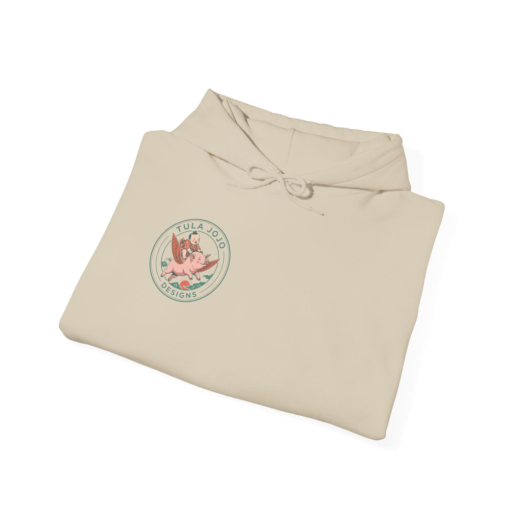 Unisex Hoodie- Pigs Might Fly Hooded Sweatshirt