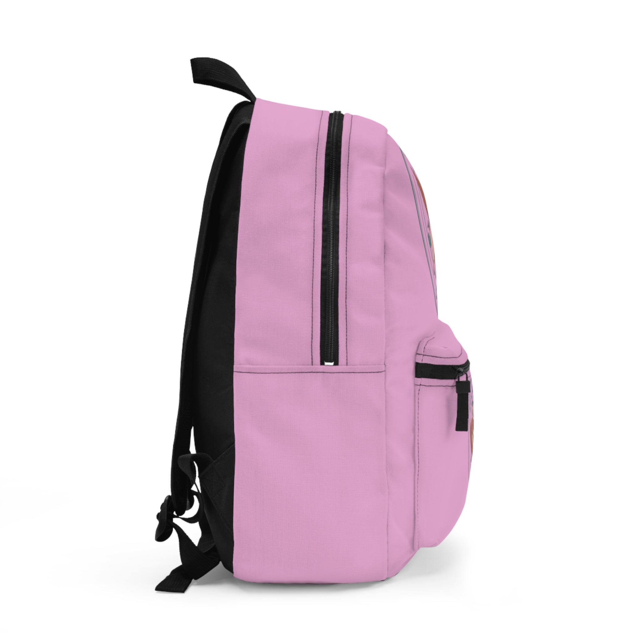 Backpack Cute Flying Pig Graphic  — Kid-Friendly Pink School Bag (Tula Jojo Designs)