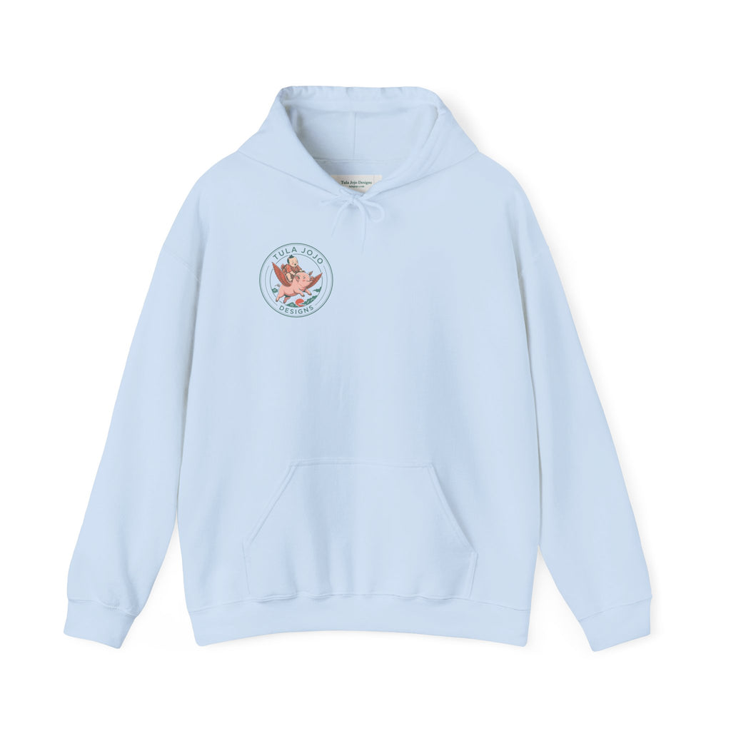 Unisex Hoodie- Pigs Might Fly Hooded Sweatshirt