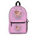 Backpack Cute Flying Pig Graphic  — Kid-Friendly Pink School Bag (Tula Jojo Designs)