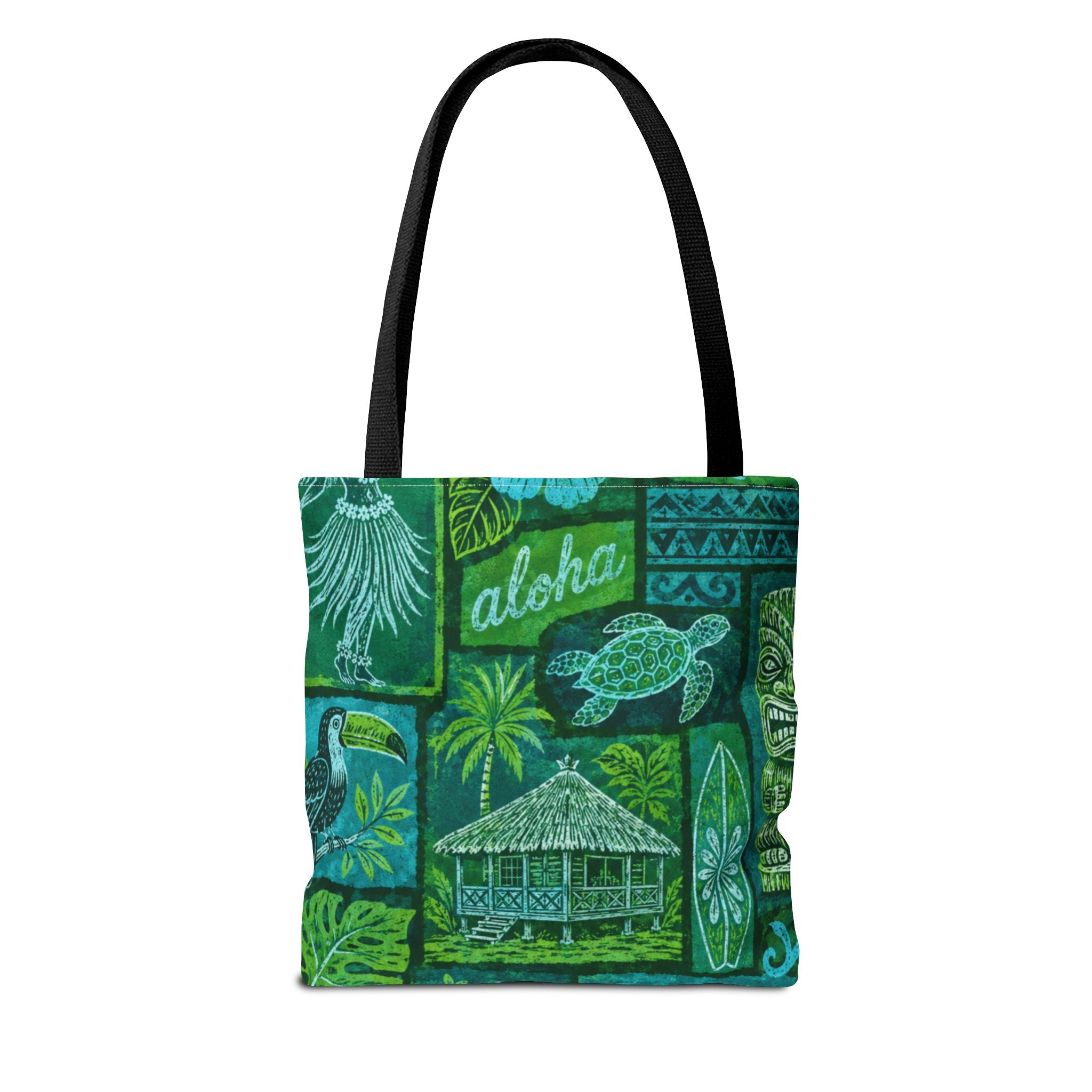 Tote Bag — Vintage Tropical Hawaiian Print