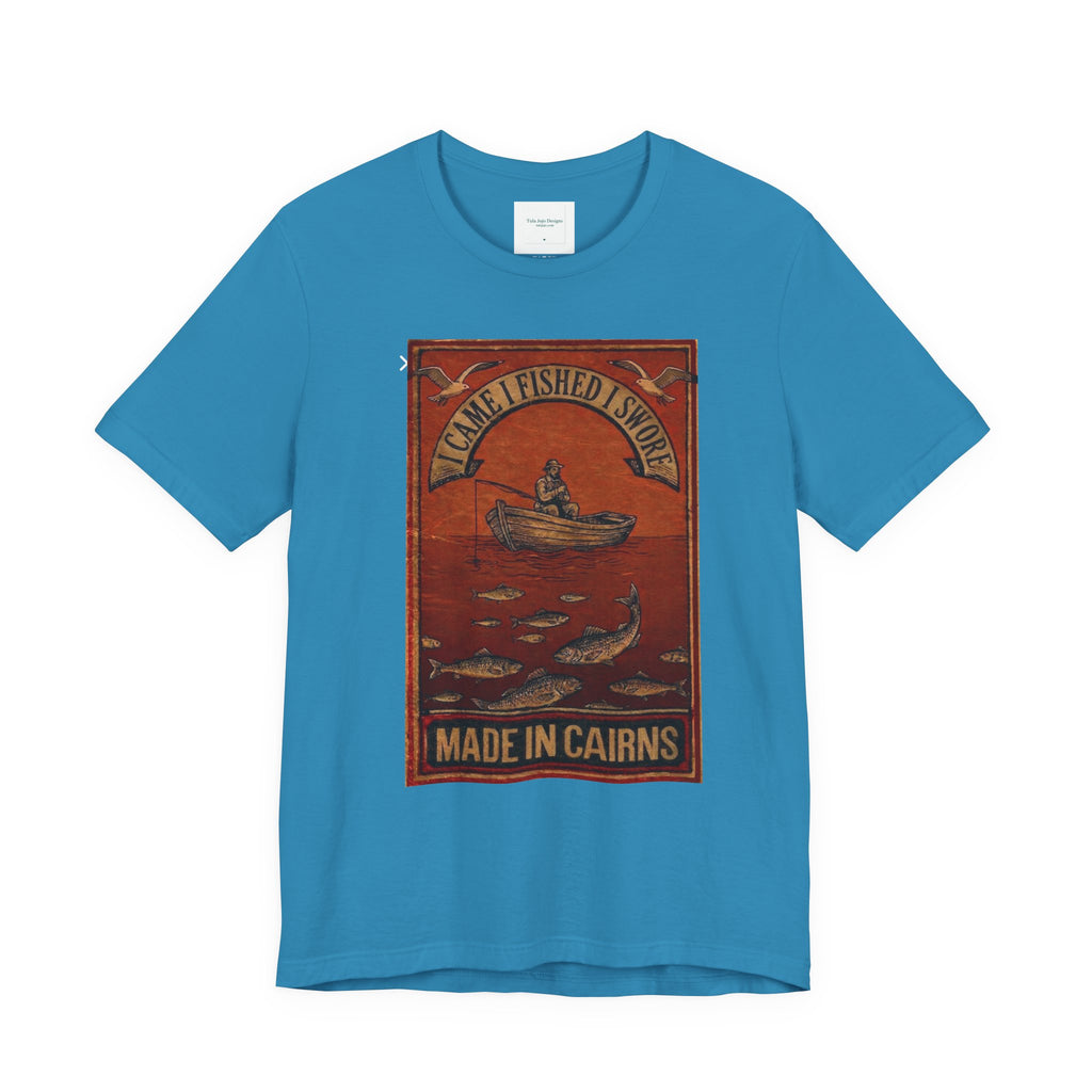 Unisex T Shirt Vintage Hawaiian Beach T‑Shirt — Sunset Palm Surf Graphic Tee