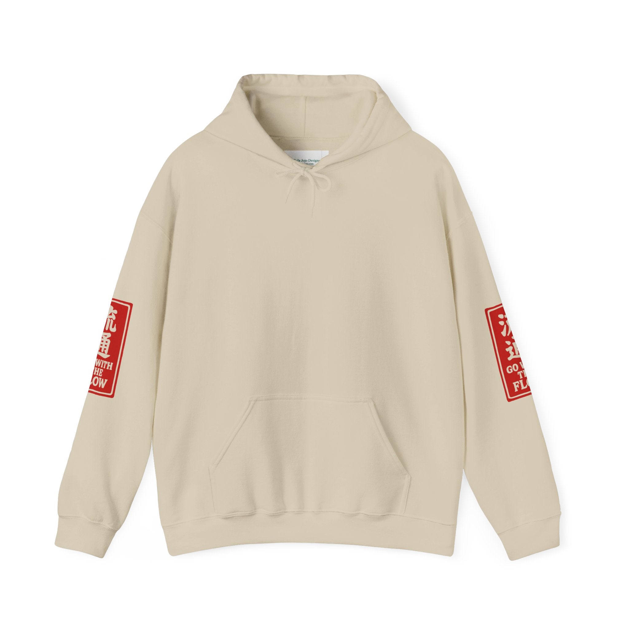 Unisex Hoodie — Vintage Japanese Ukiyo-e Wave & Man Graphic Hooded Sweatshirt