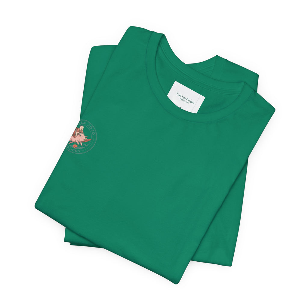 Unisex T Shirt Meditation  — “The Only Way Out Is In” Lotus Buddha