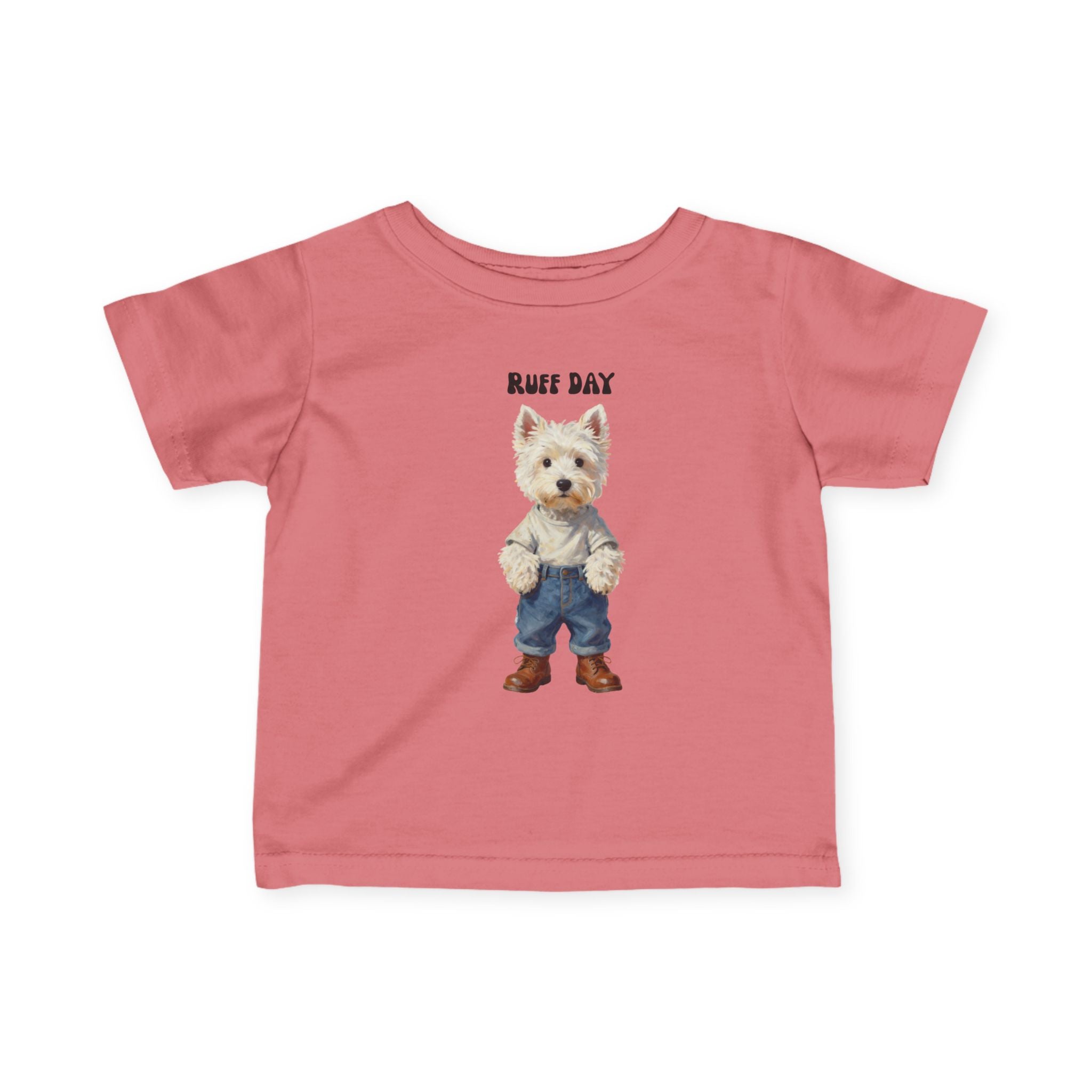 Copy of Infant Tee — Ruff Day Cute Terrier Dog