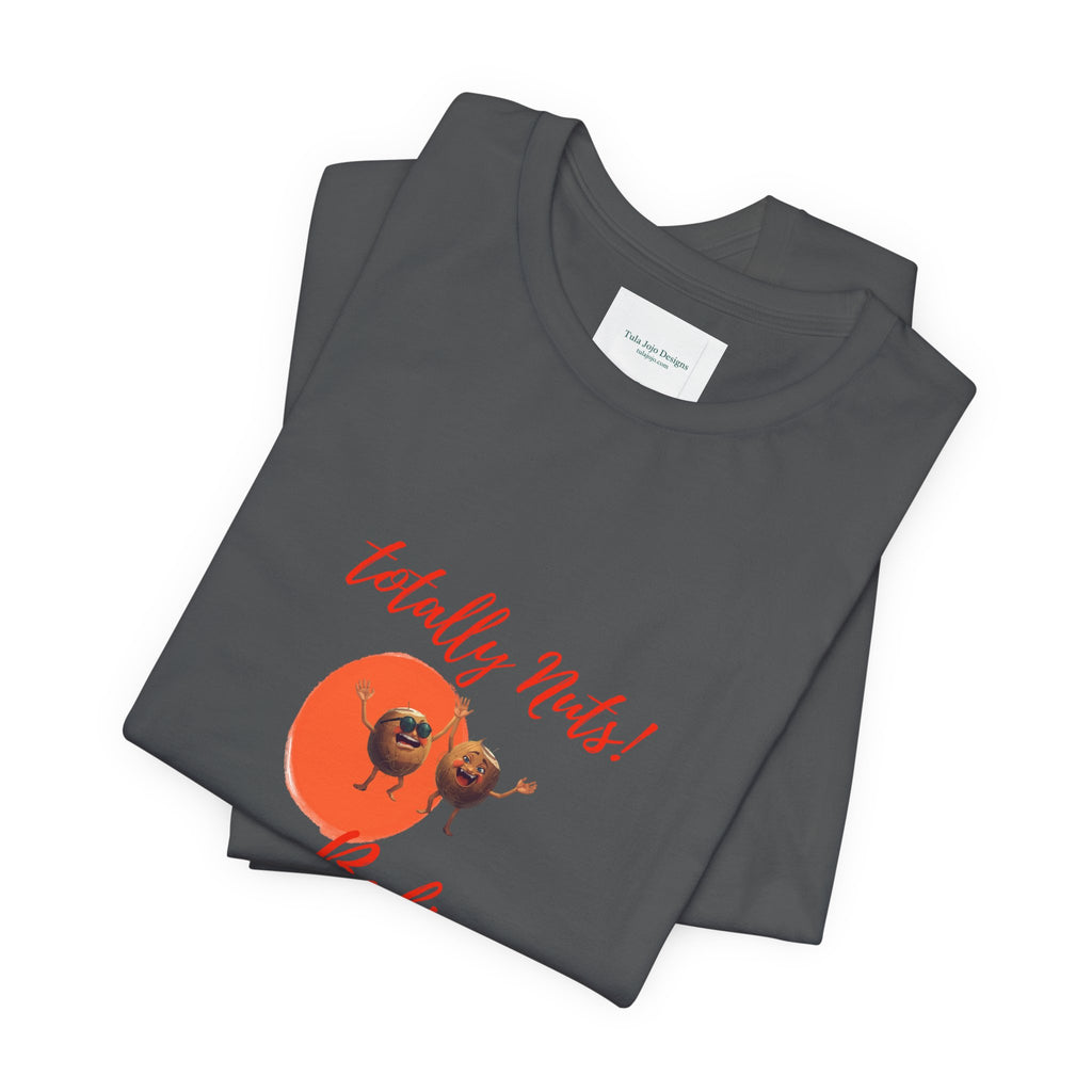Unisex T-Shirt  'Totally Nuts! Bali' Tropical Coconut Graphic Tee