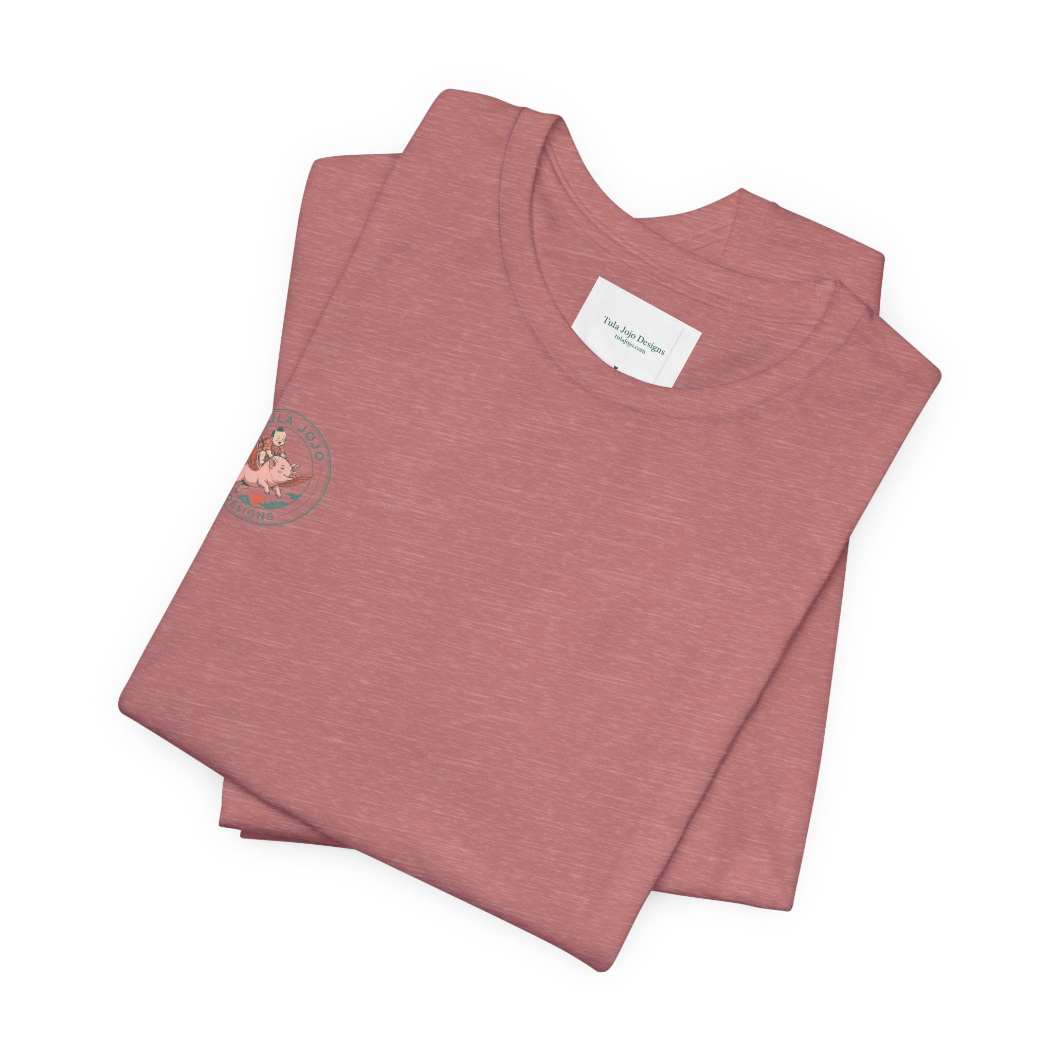 Unisex T Shirt Meditation  — “The Only Way Out Is In” Lotus Buddha
