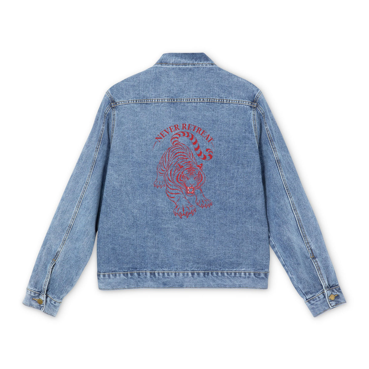 Denim Jacket - Never Retreat