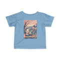 Infant Tee — Vintage Japanese Cherry Blossom Picnic Print