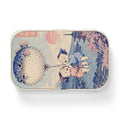 Bento Lunch Box - Unique Ukiyo-e Inspired Puffer Fish & Babies Design