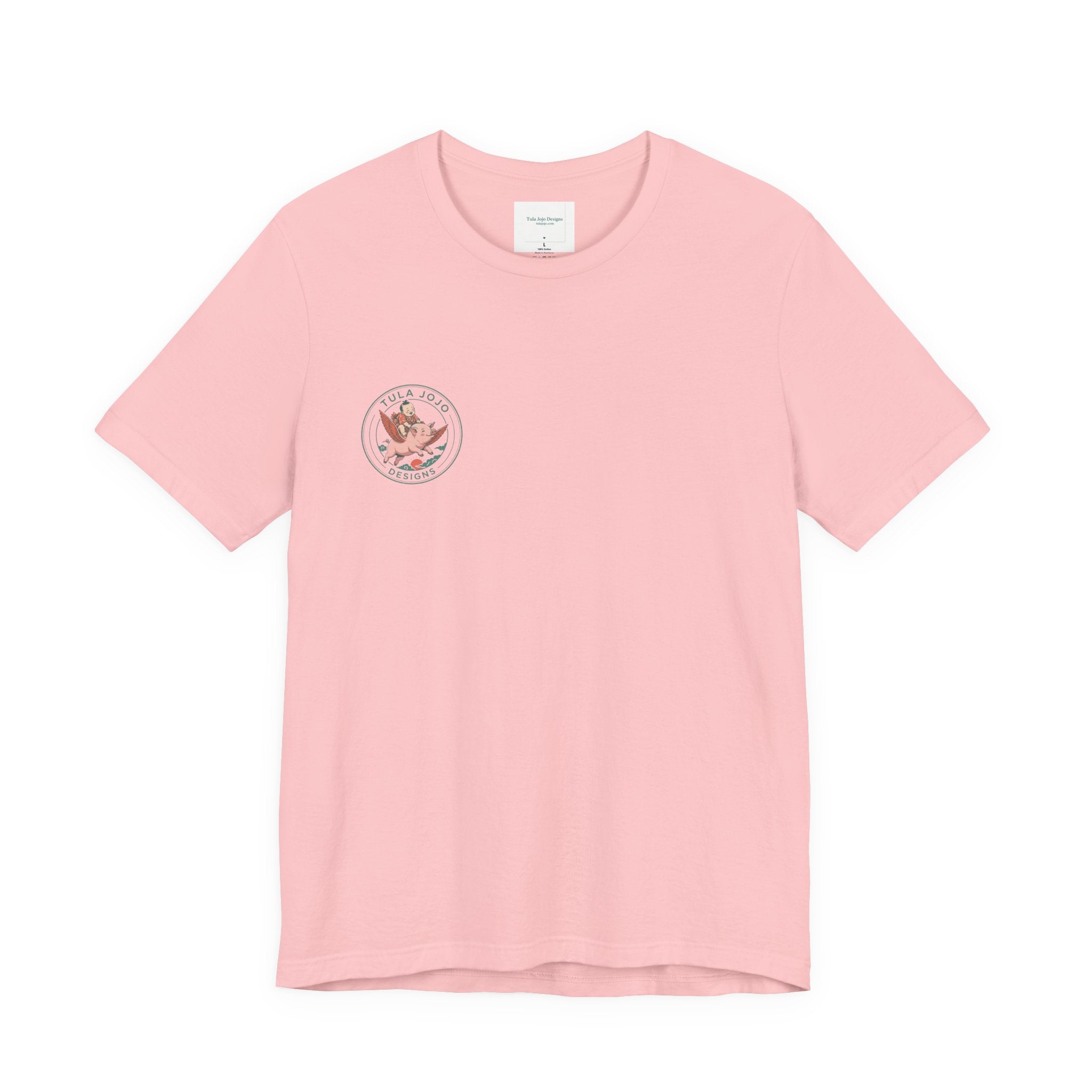Unisex T Shirt Meditation  — “The Only Way Out Is In” Lotus Buddha