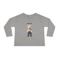 Toddler Long Sleeve T Shirt -Ruff Day Puppy T-Shirt