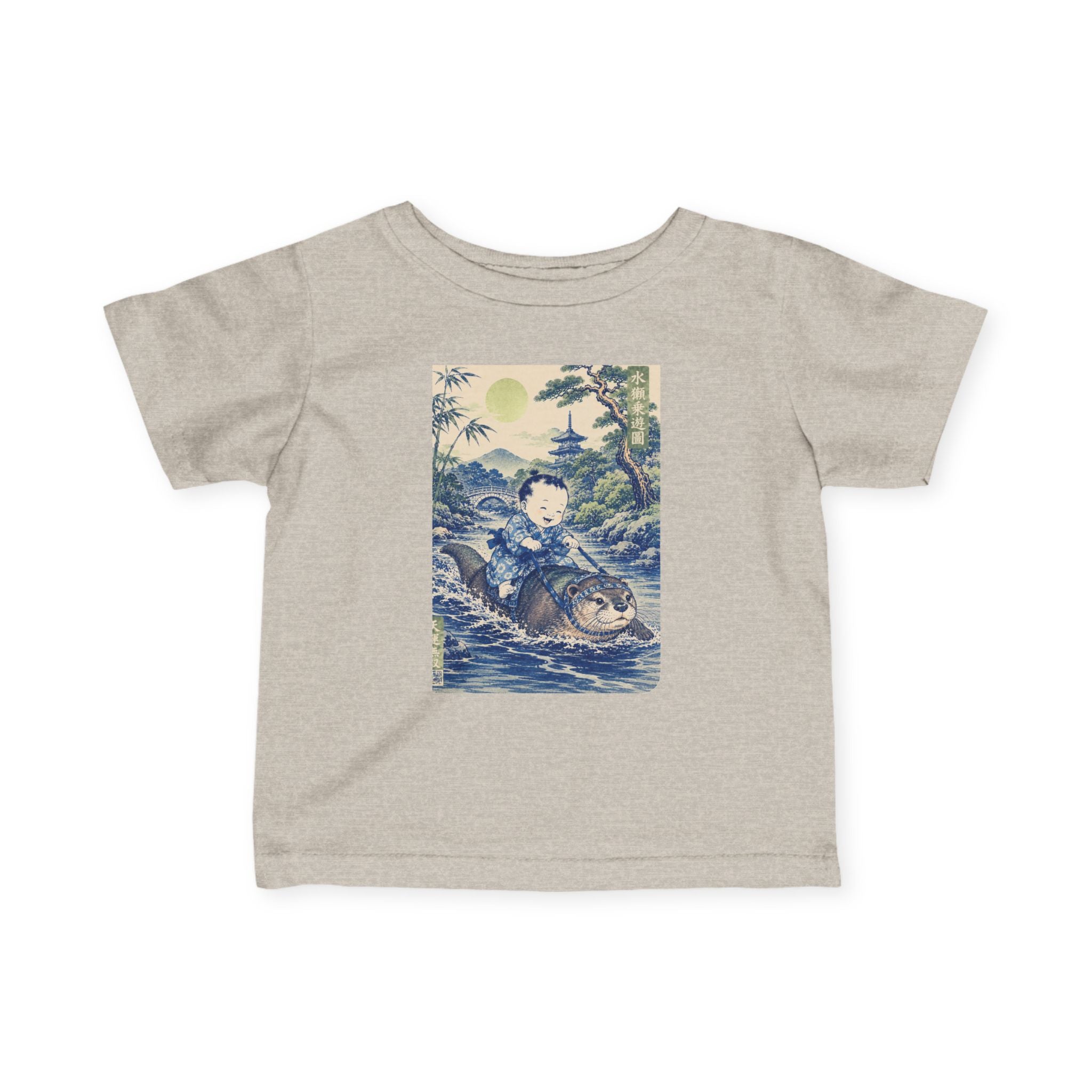 Infant Tee — Vintage Japanese Riding an Otter