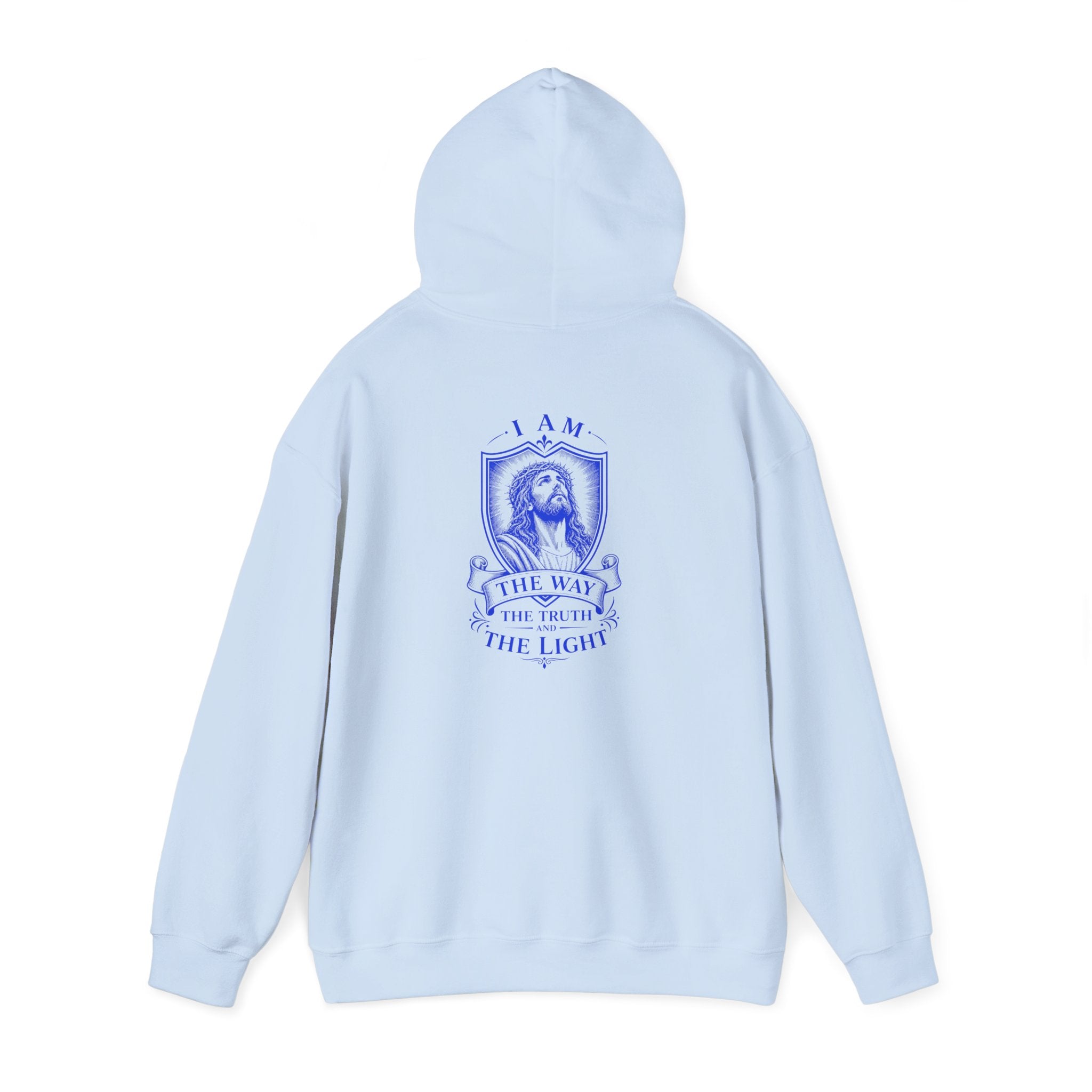 Unisex Hoodie — "The Way, The Truth, The Light" Christian Faith Pullover