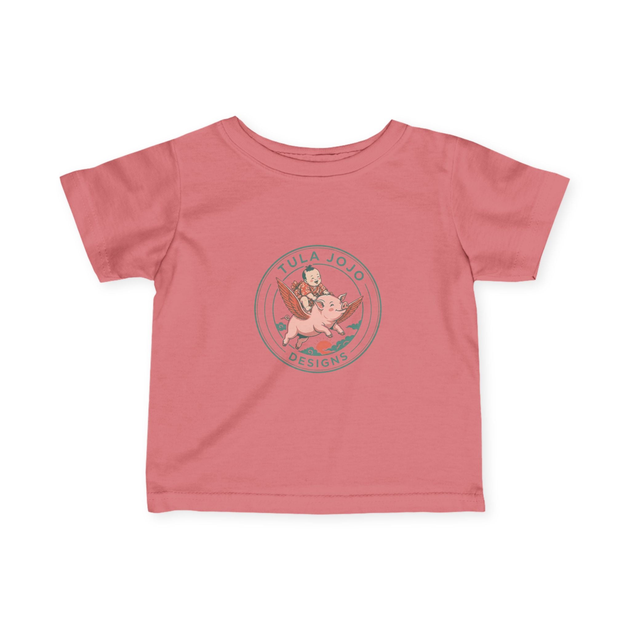 Infant Tee — Tula Jojo Rose Fox Logo Baby Shirt