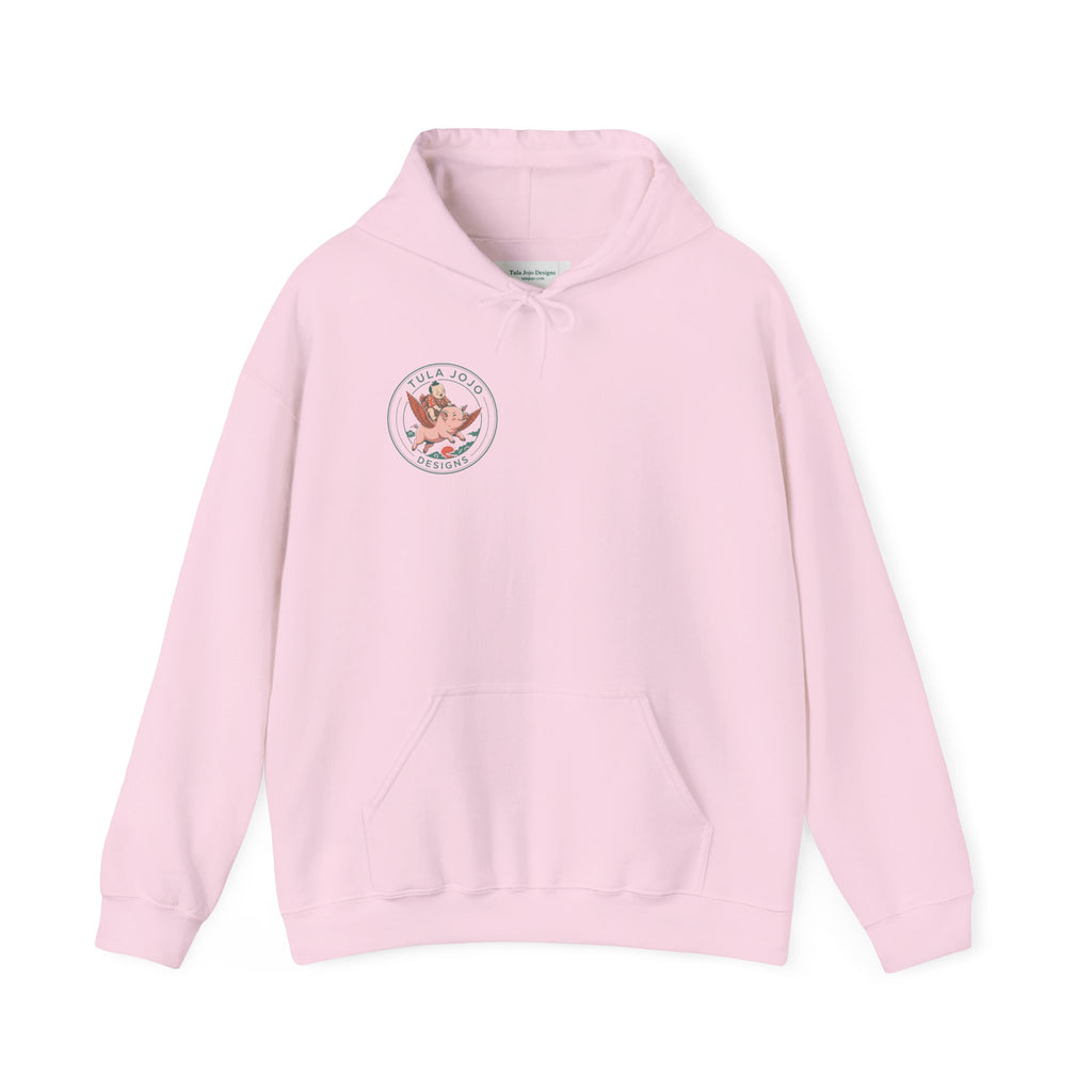 Unisex Hoodie- Pigs Might Fly Hooded Sweatshirt