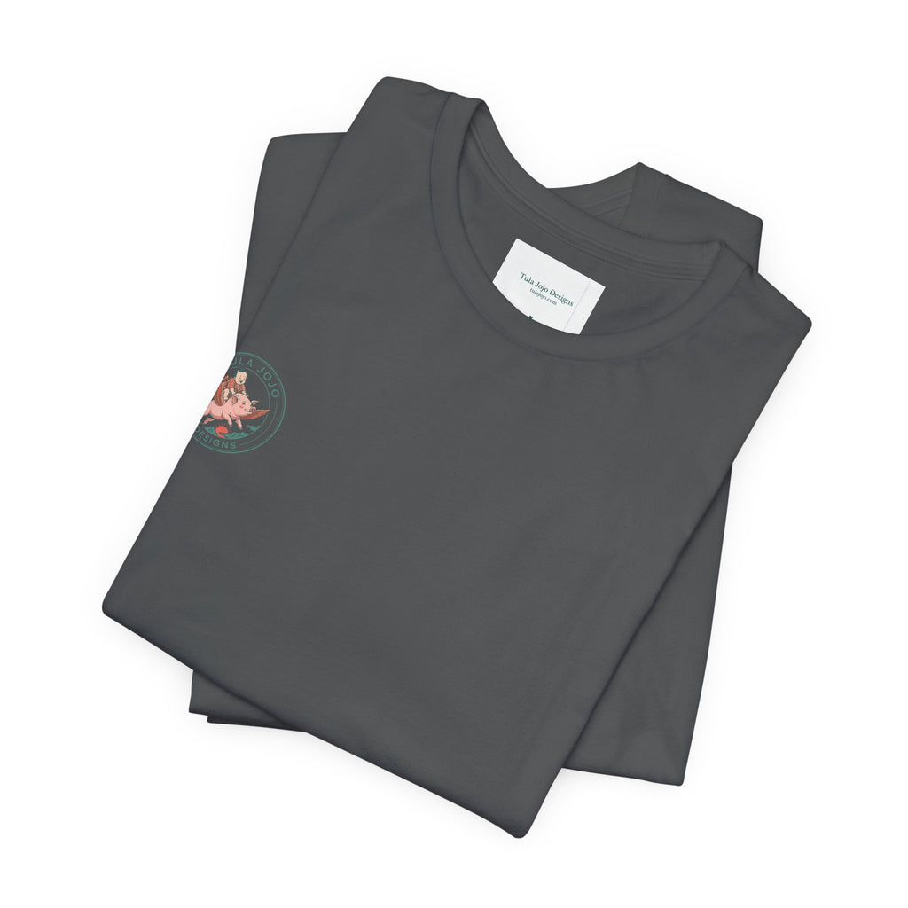 Unisex T Shirt Meditation  — “The Only Way Out Is In” Lotus Buddha