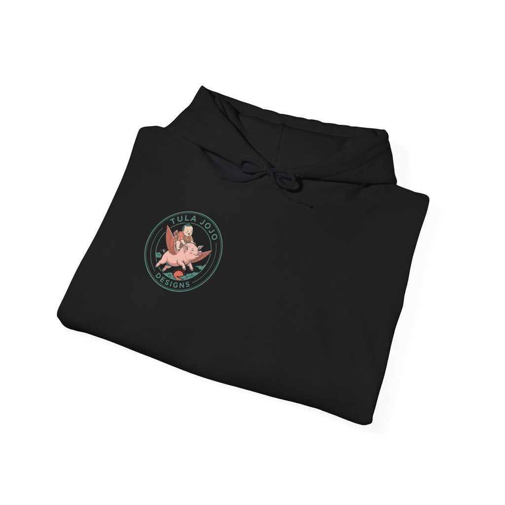 Unisex Hoodie- Pigs Might Fly Hooded Sweatshirt
